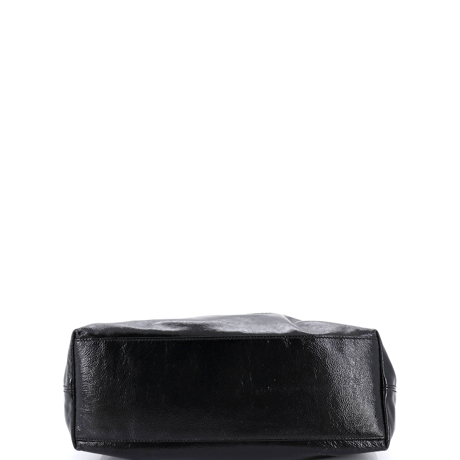Soho Chain Strap Shoulder Bag Patent Medium