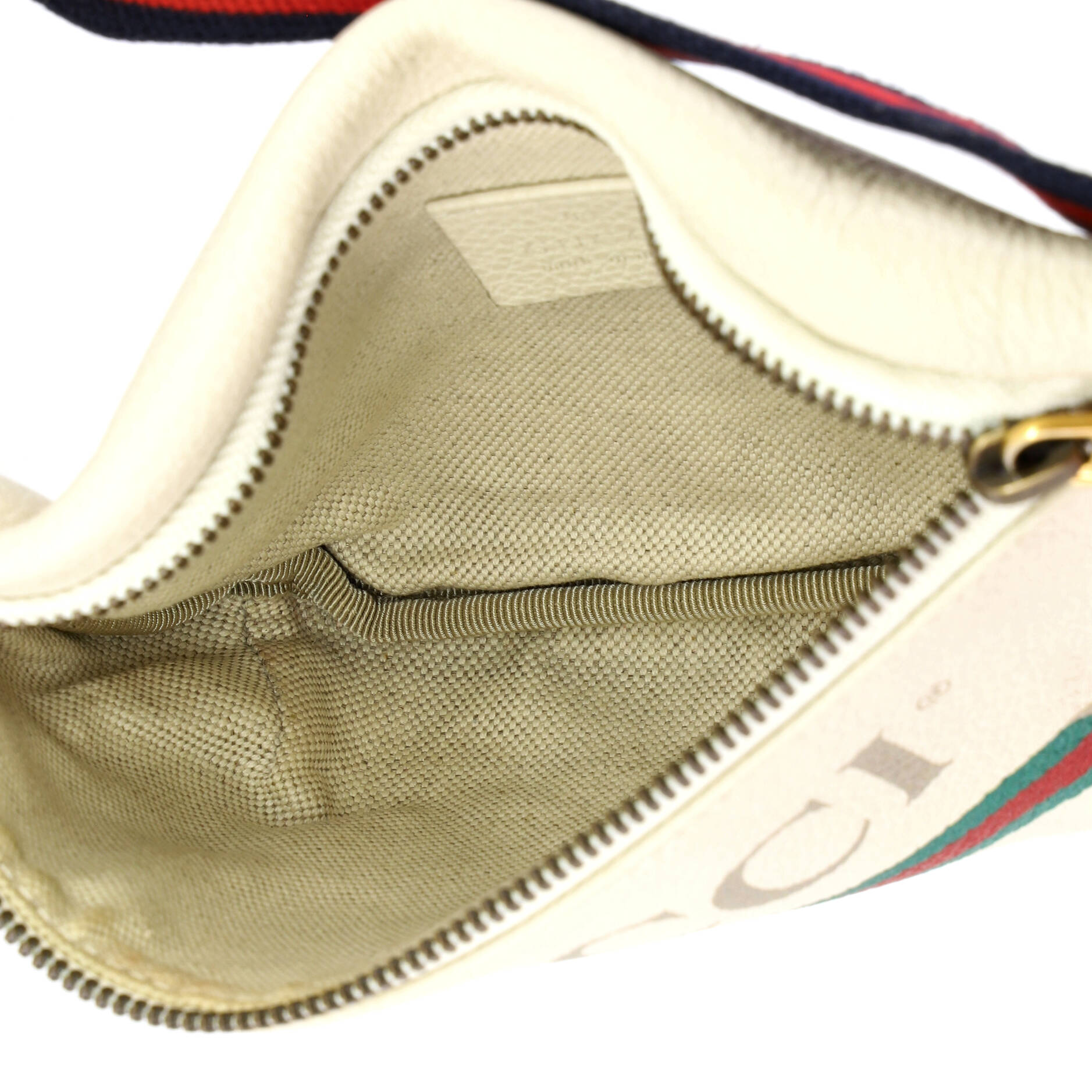 Logo Belt Bag Printed Leather Small