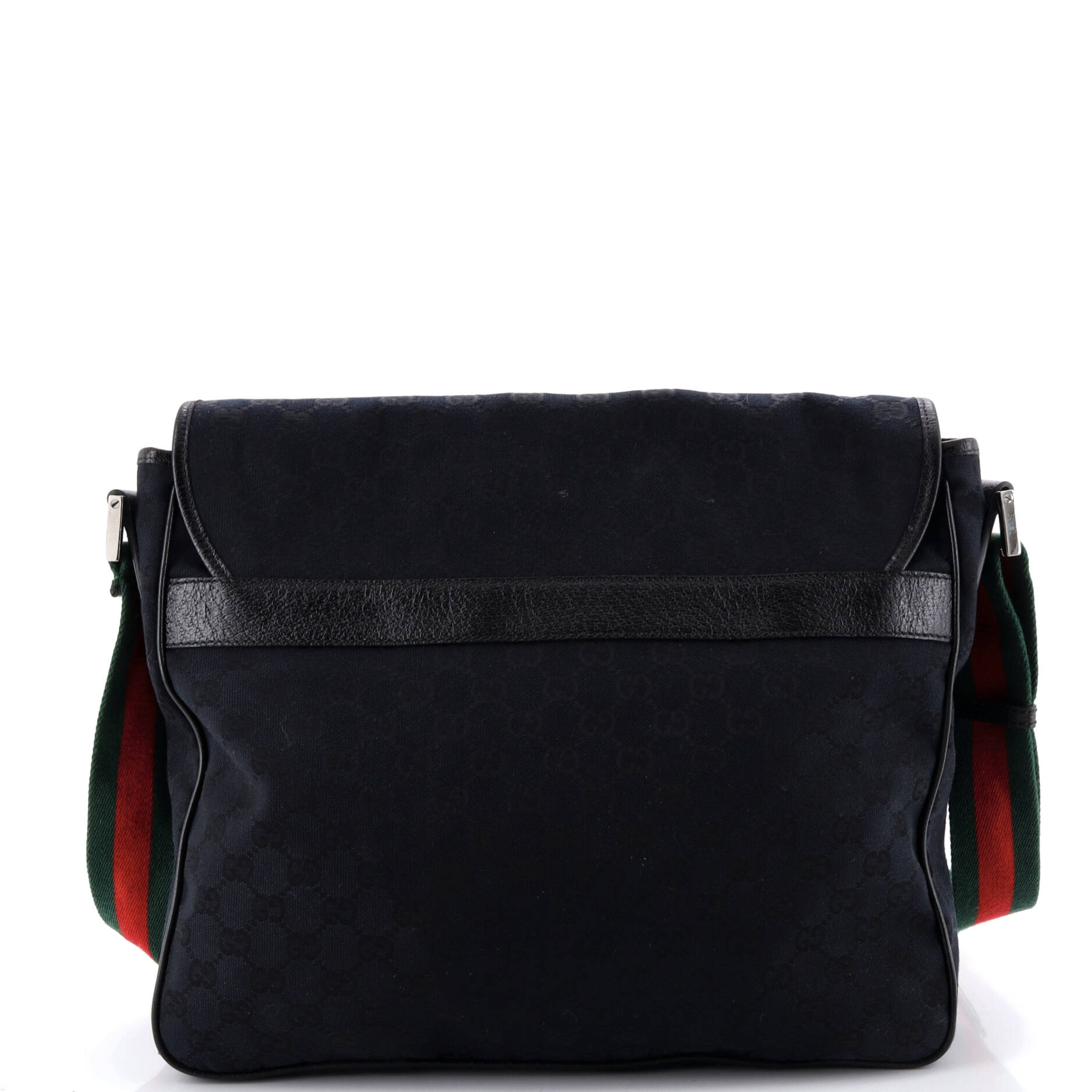 Web Strap Flap Messenger GG Canvas Medium