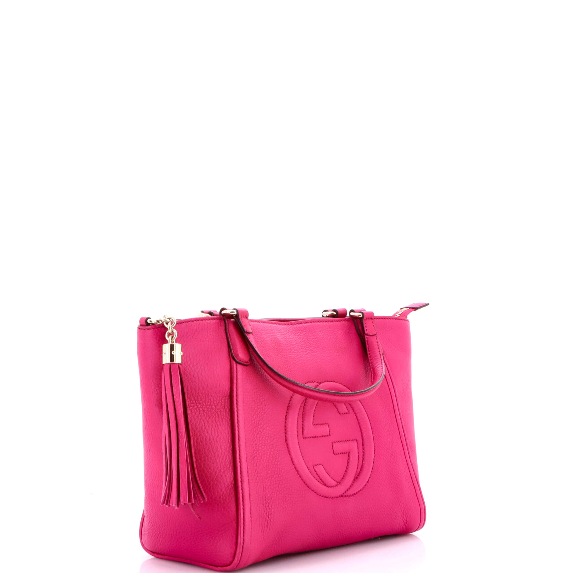 Soho Convertible Top Handle Bag Leather Small