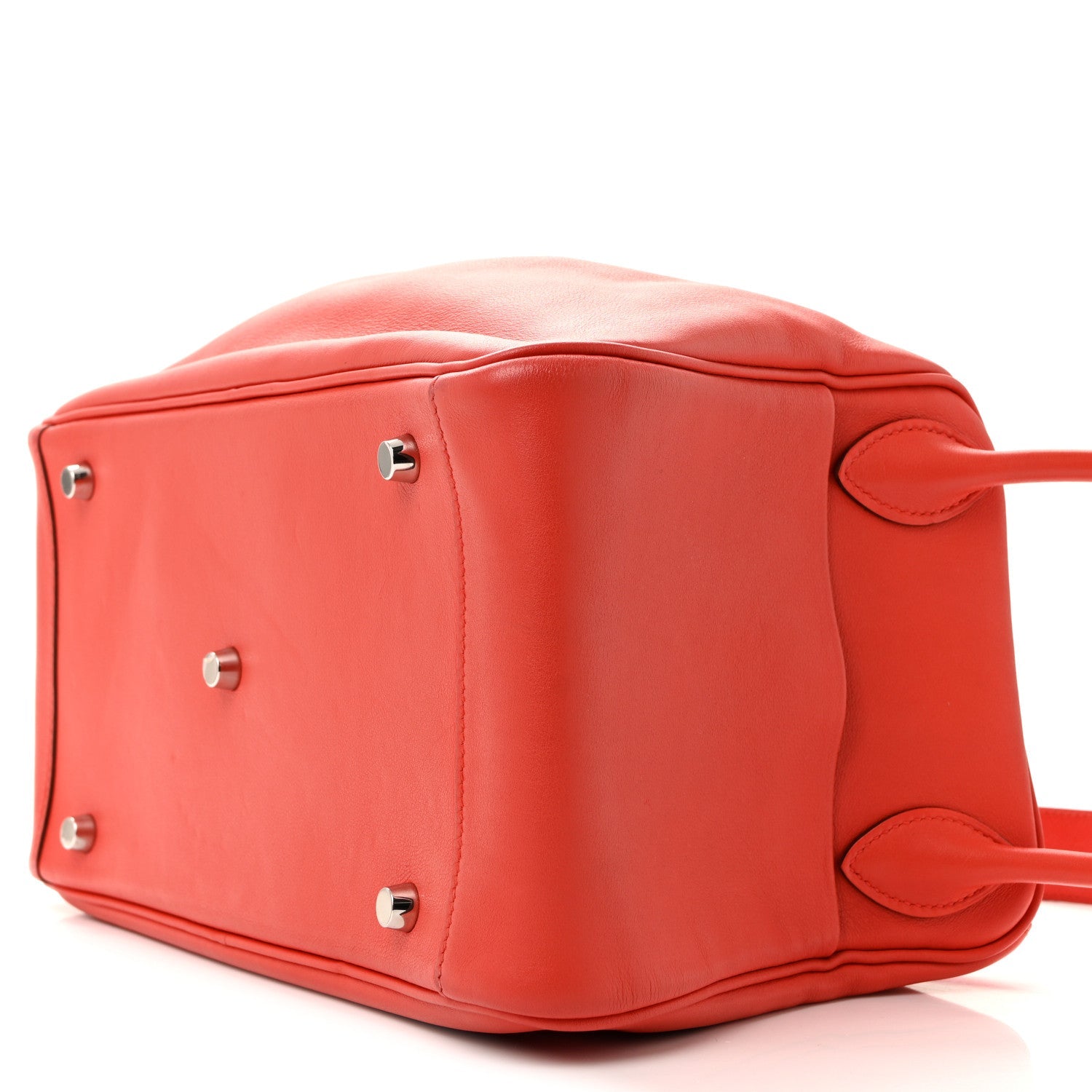 Swift Epsom Lindy 30 Tressage De Cuir Rouge De Coeur Bleu Du Nord Rouge H