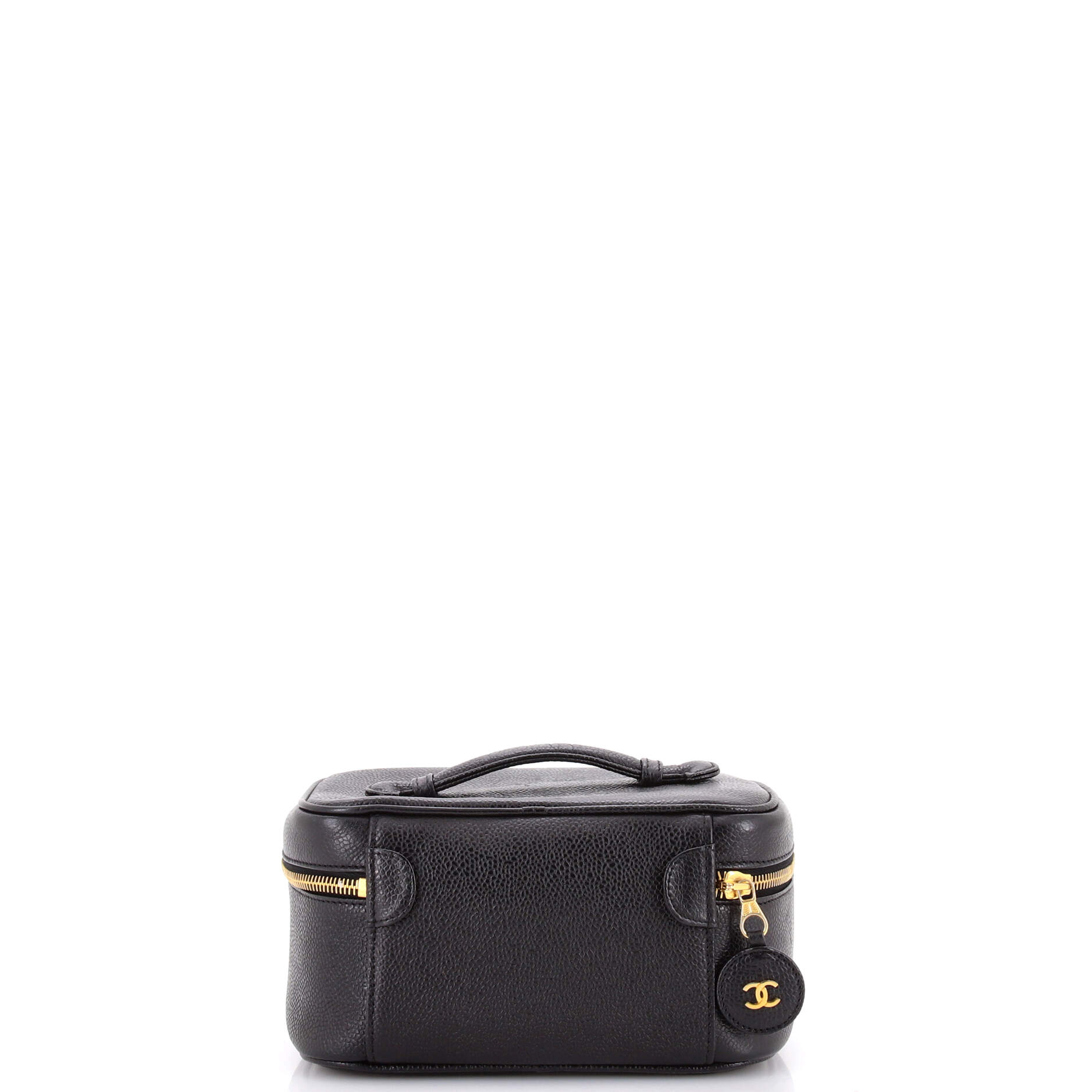 Vintage Timeless Cosmetic Case Caviar Medium