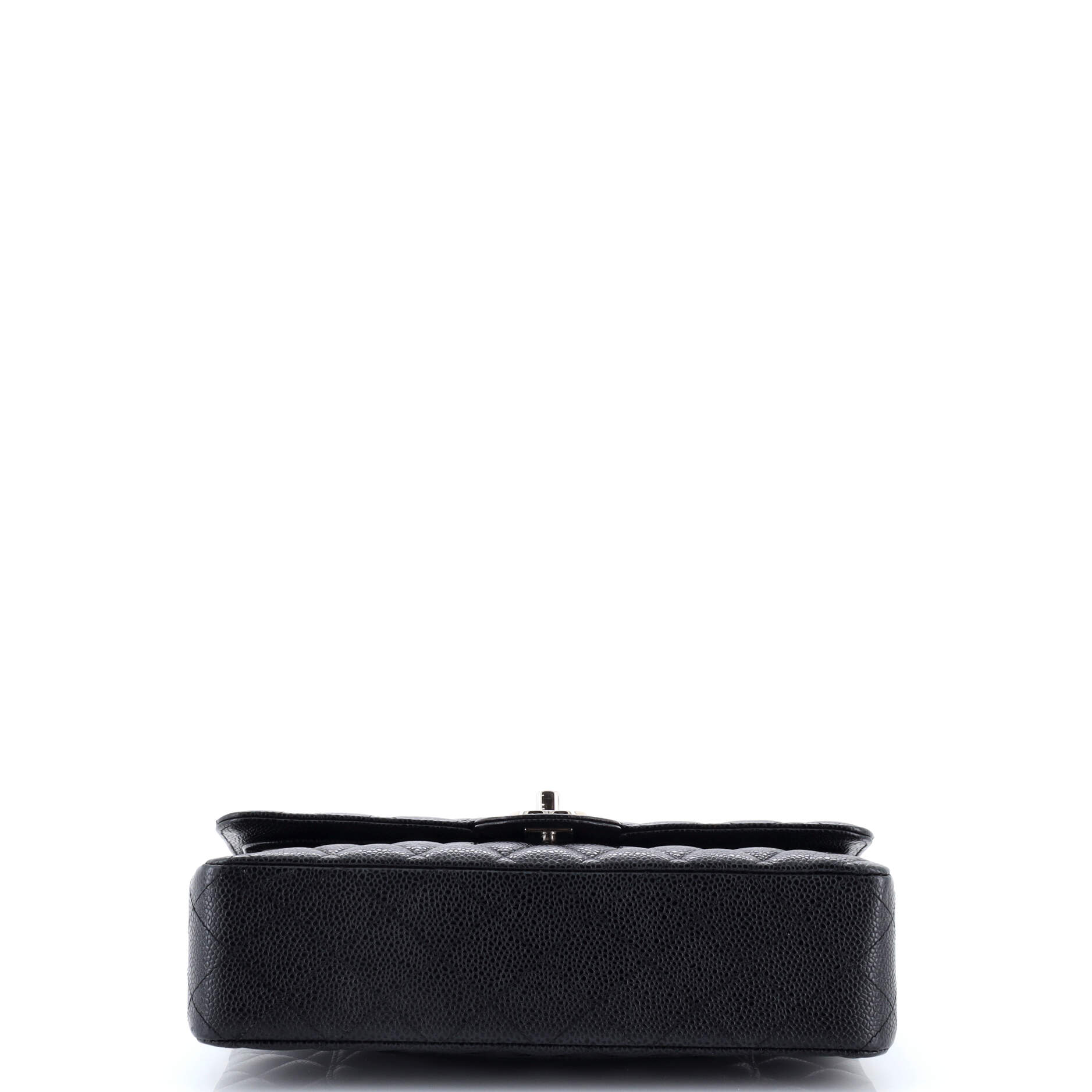 Classic Double Flap Bag Quilted Caviar Medium