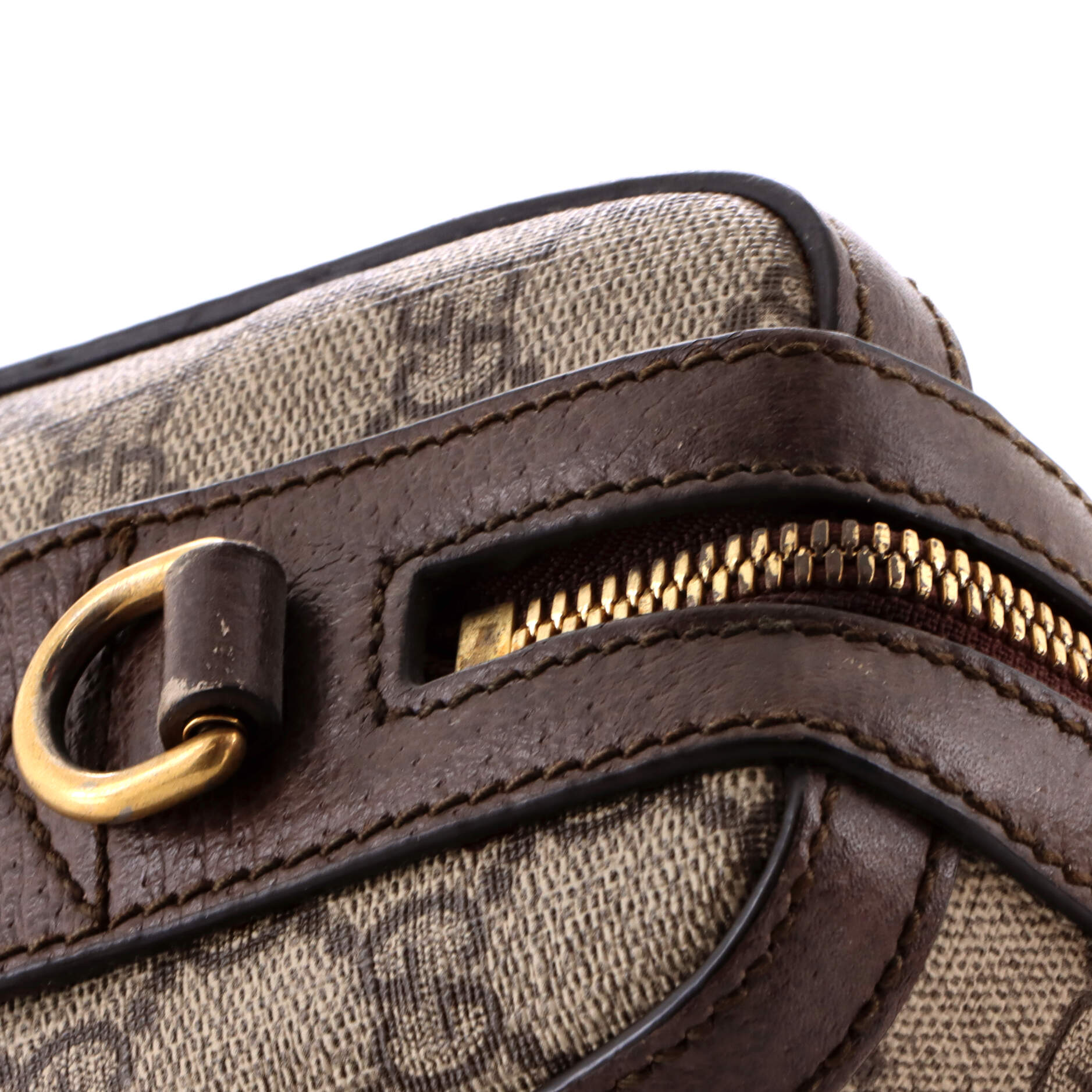 Ophidia Boston Bag GG Coated Canvas Medium