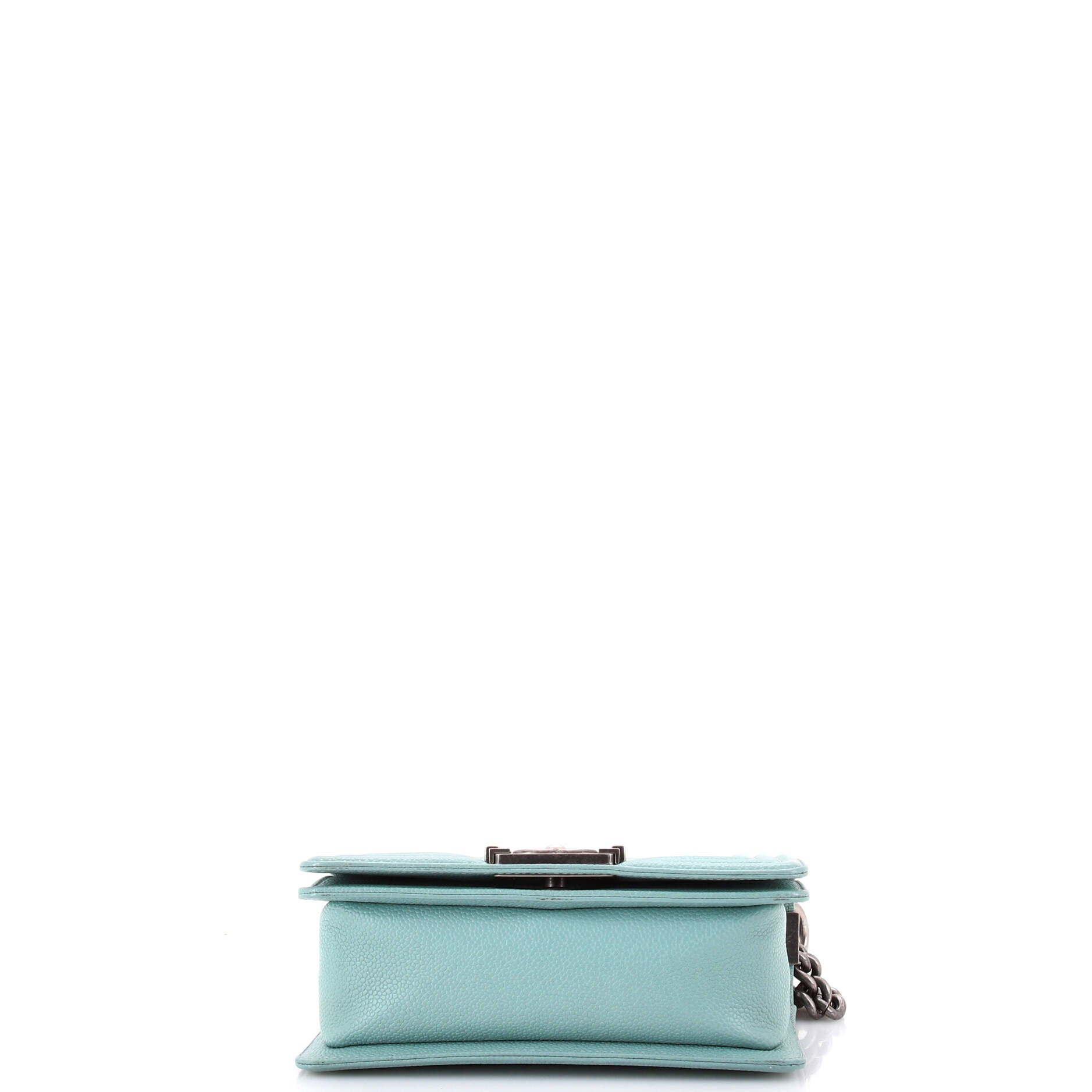Boy Flap Bag Chevron Caviar Small