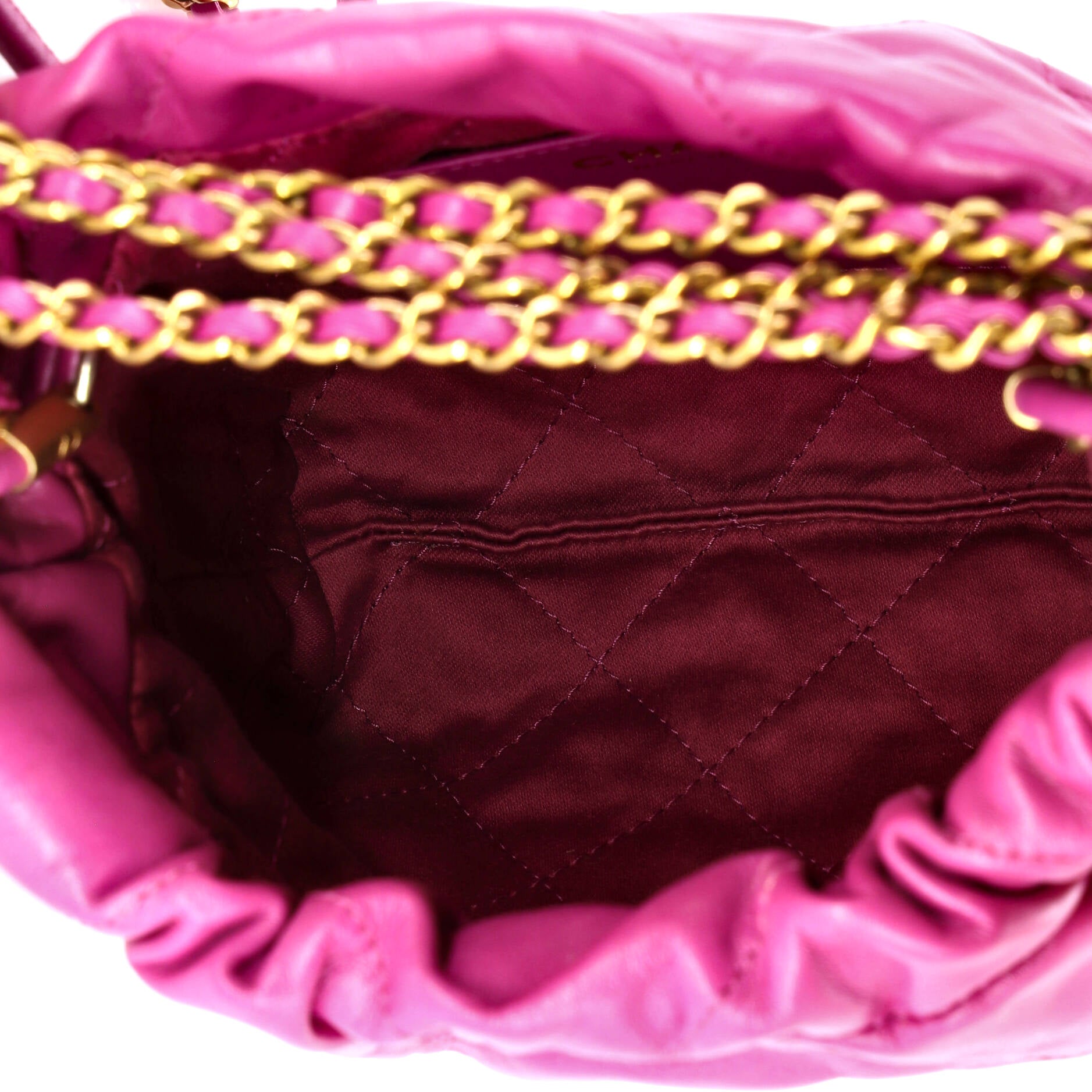 22 Chain Hobo Quilted Calfskin Mini