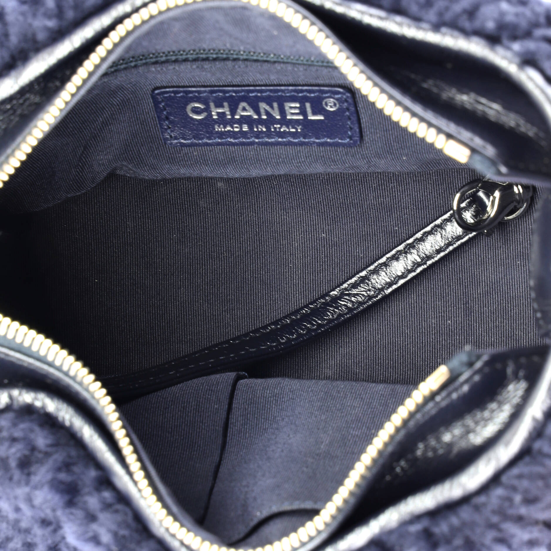 Gabrielle Hobo Shearling and Leather Small