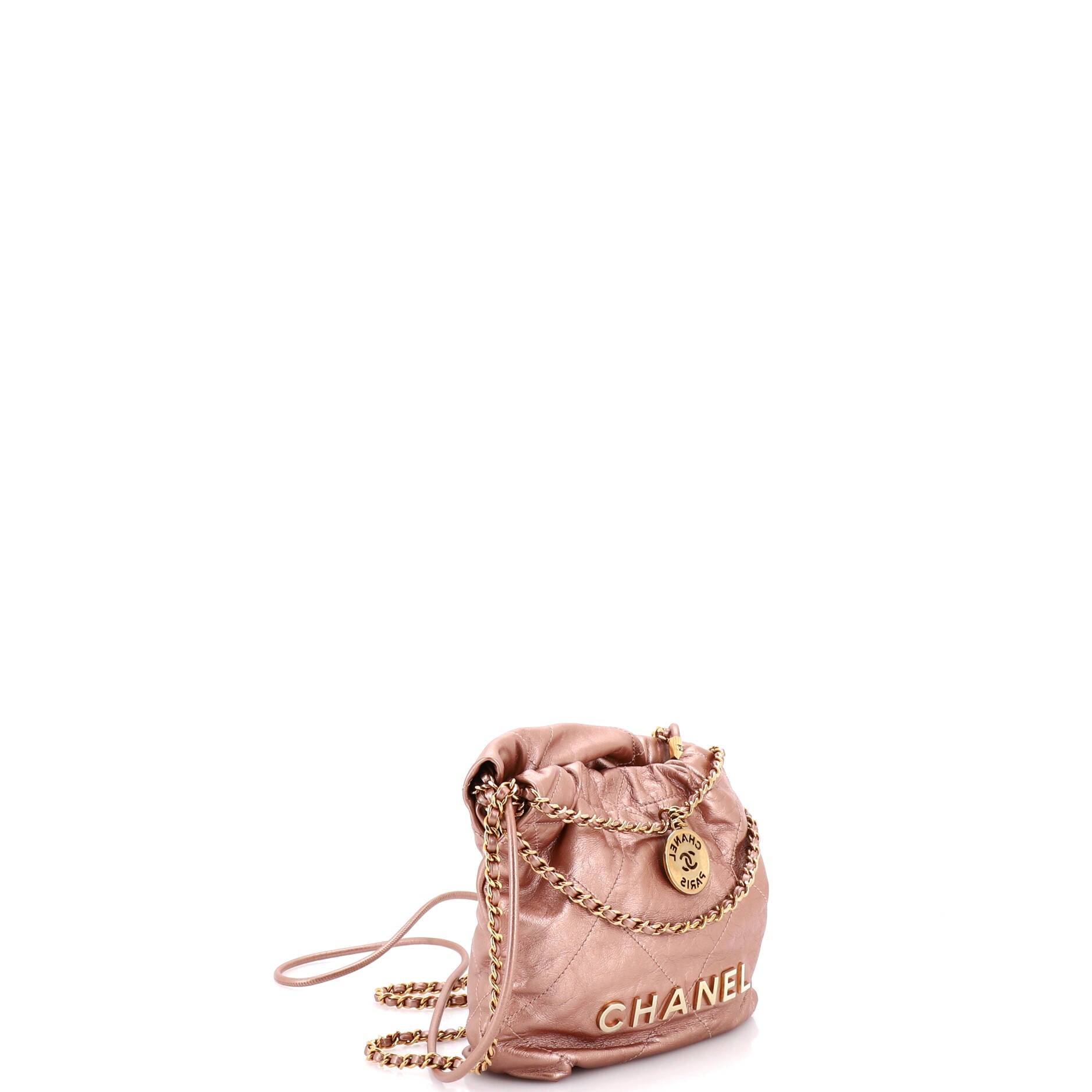 22 Chain Hobo Quilted Calfskin Mini