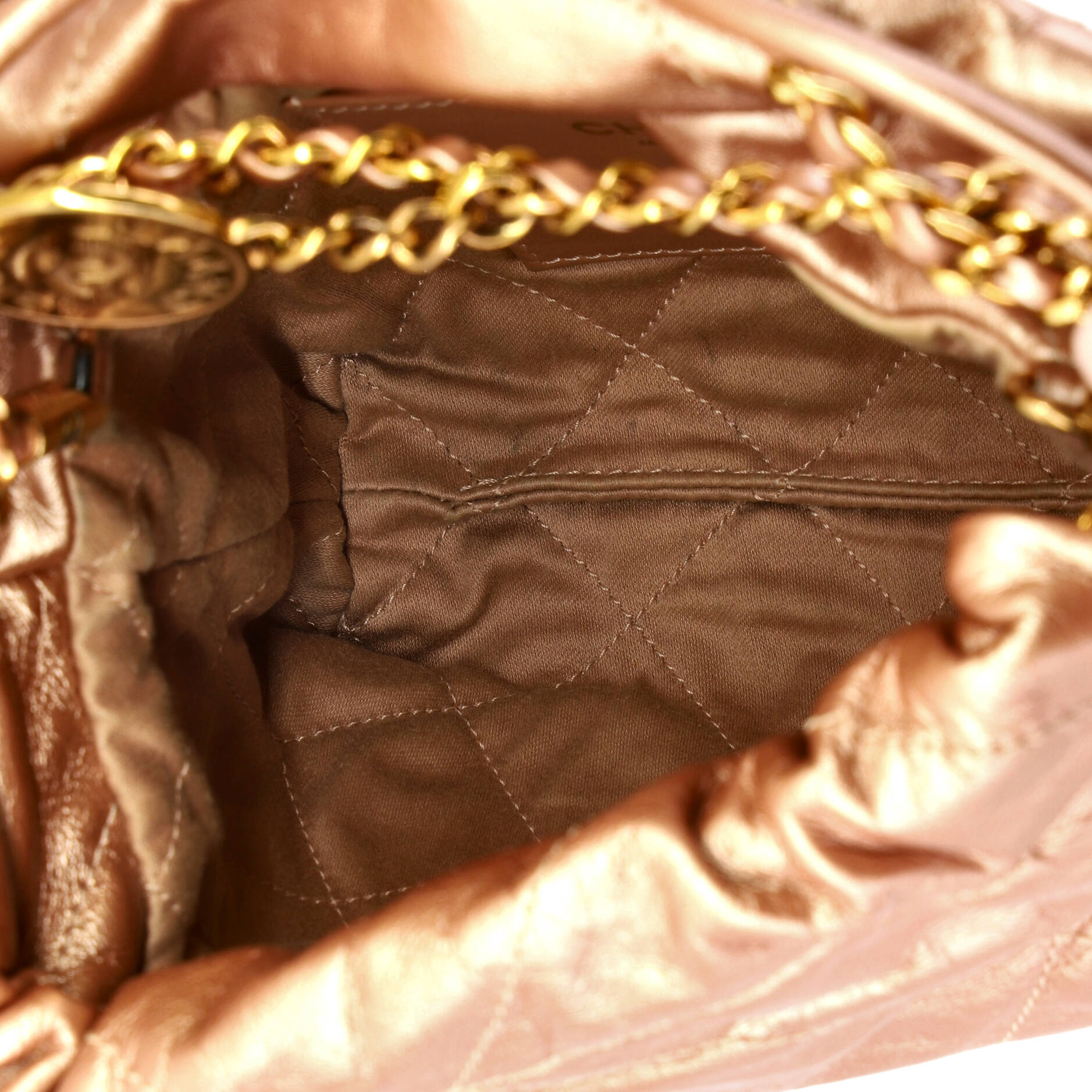 22 Chain Hobo Quilted Calfskin Mini