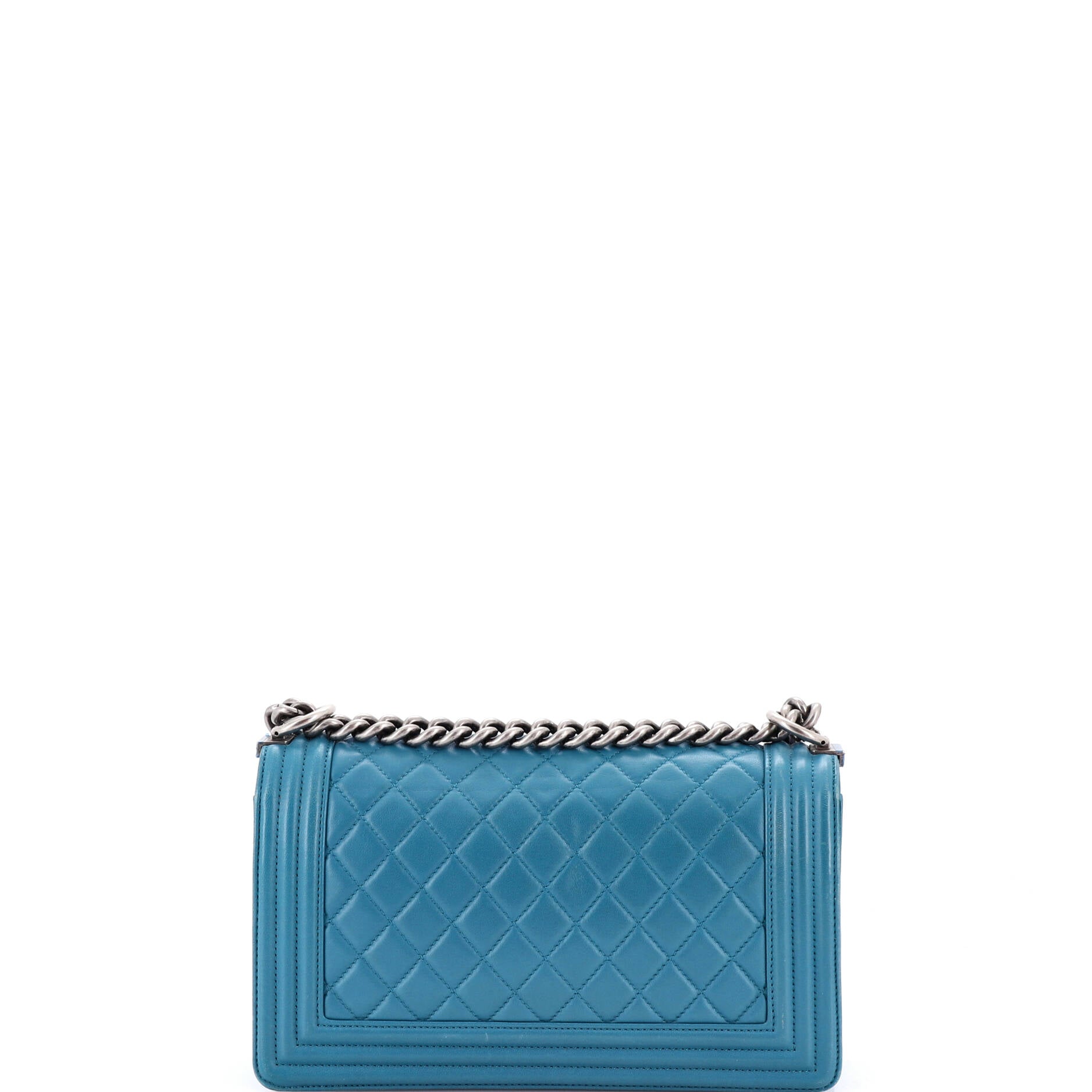 Boy Flap Bag Quilted Lambskin Old Medium