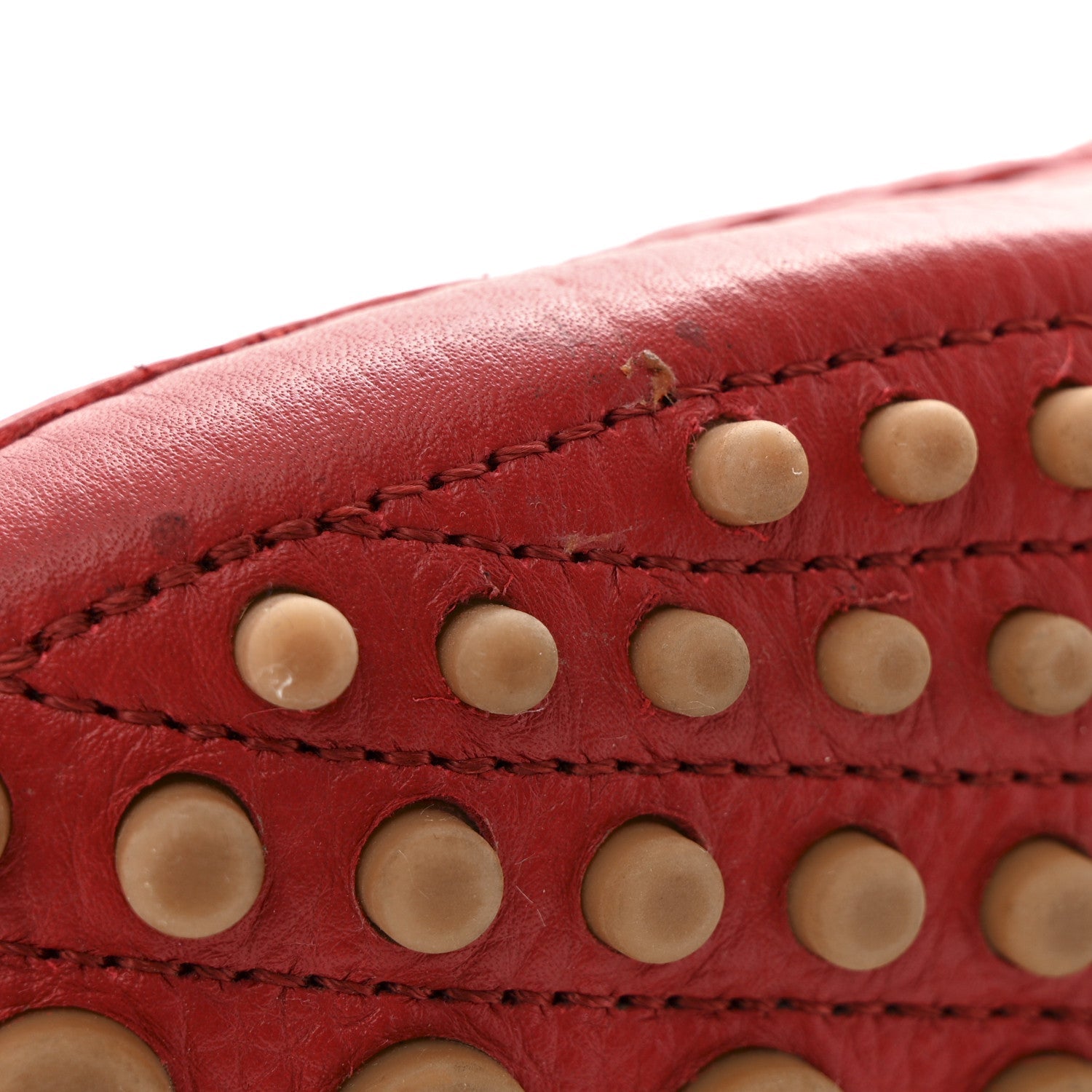 Road Calfskin Web Mens Horsebit Driver Loafers 10 Rosso