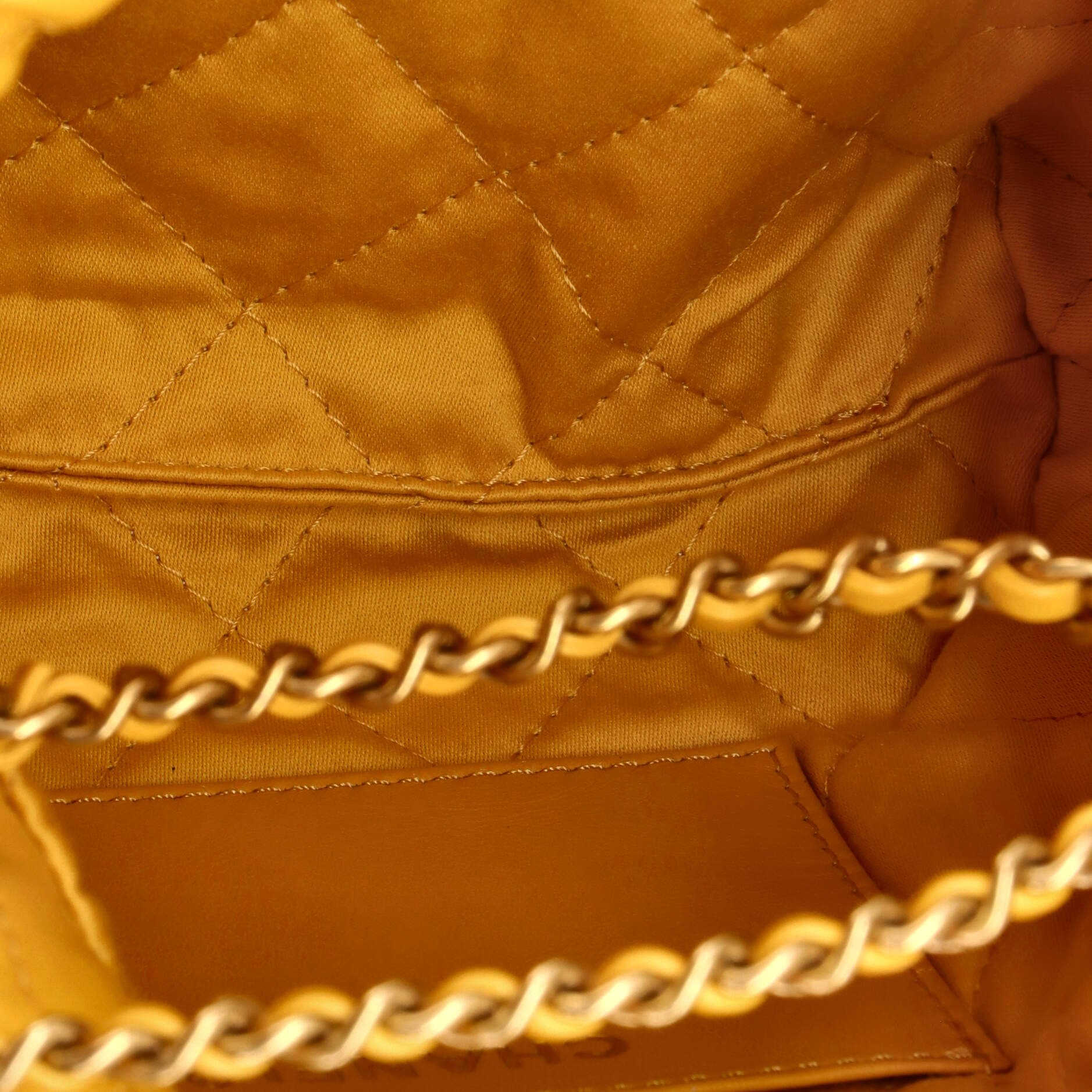 22 Chain Hobo Quilted Calfskin Mini