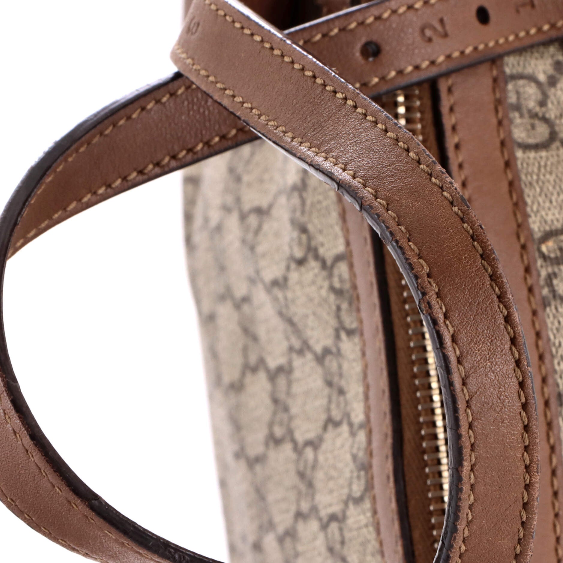 Nice Top Handle Bag GG Coated Canvas Large