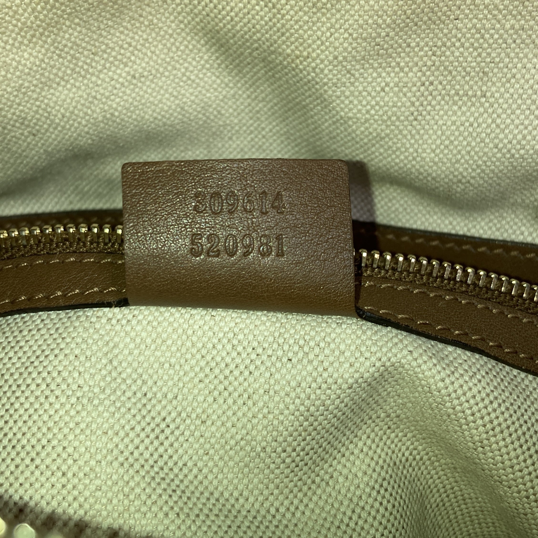 Nice Top Handle Bag GG Coated Canvas Large