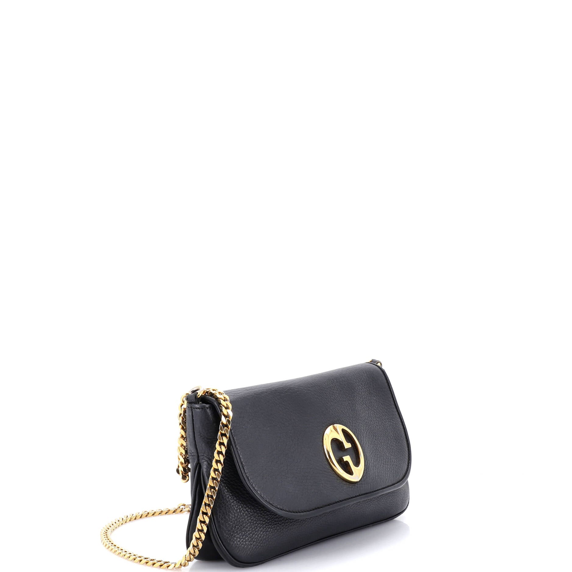 1973 Chain Shoulder Bag Leather Medium