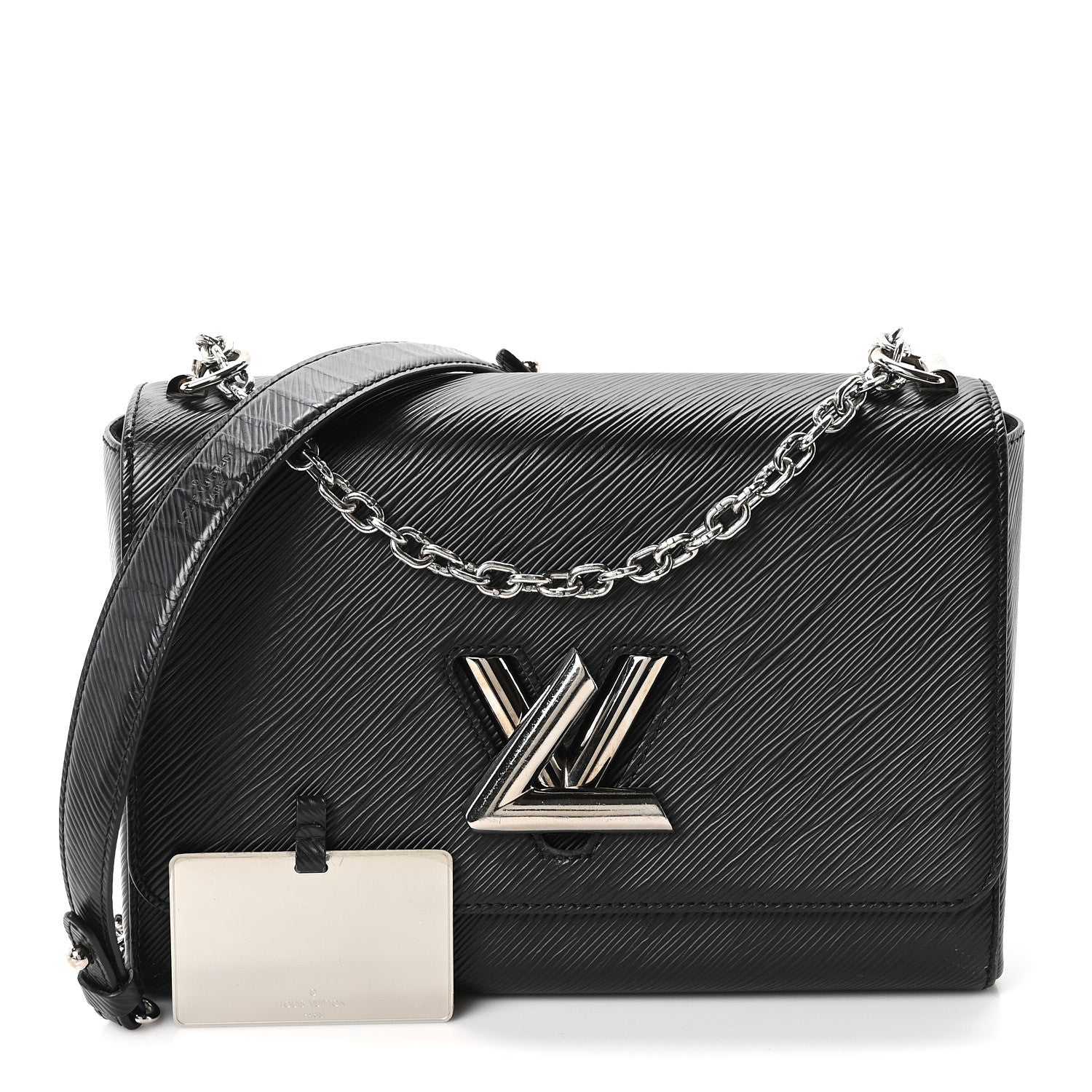 Epi Twist Shoulder Bag MM Black