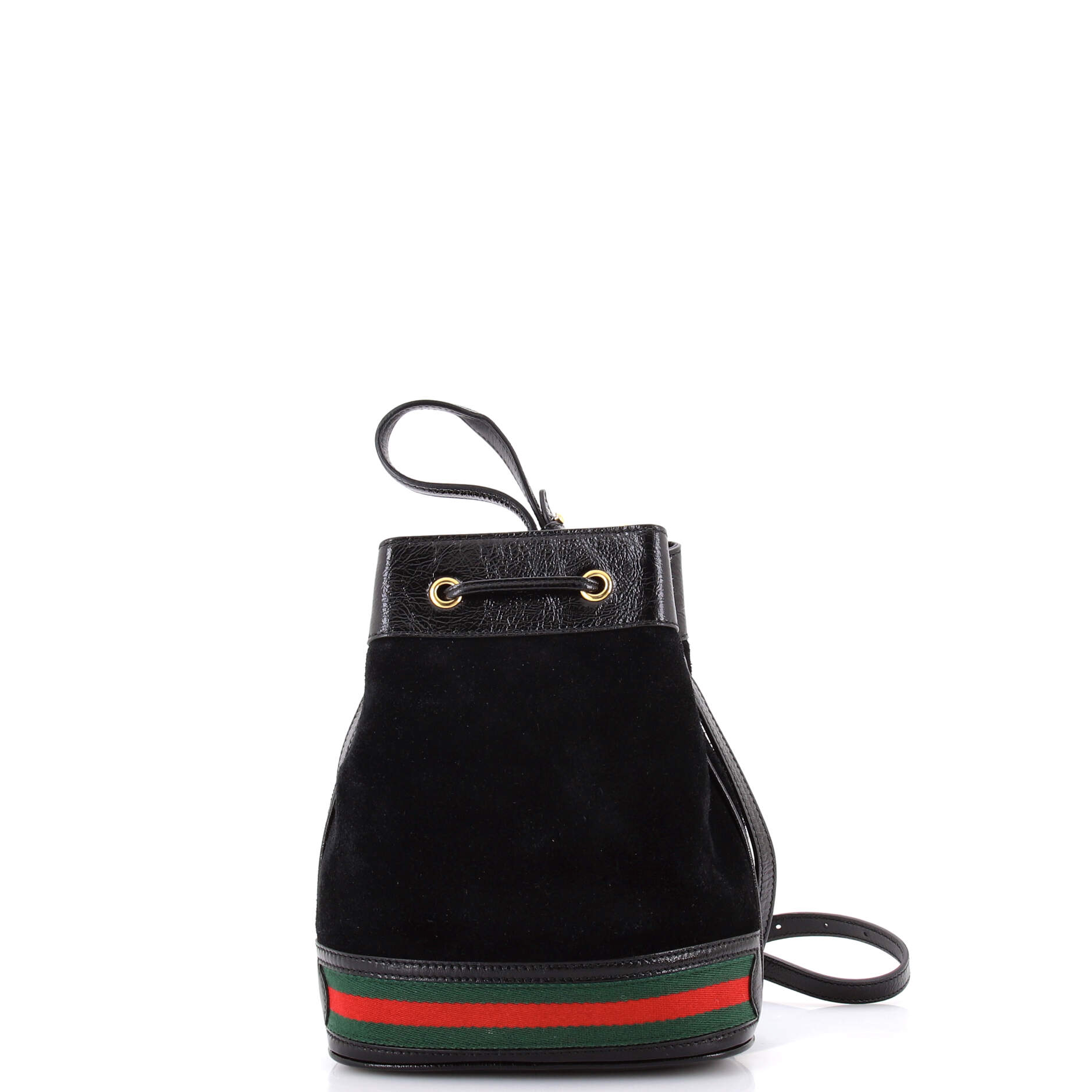 Ophidia Bucket Bag Suede Small