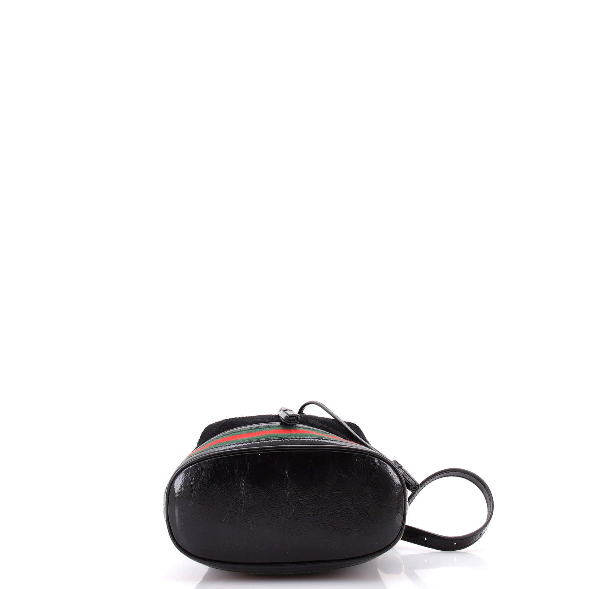 Ophidia Bucket Bag Suede Small