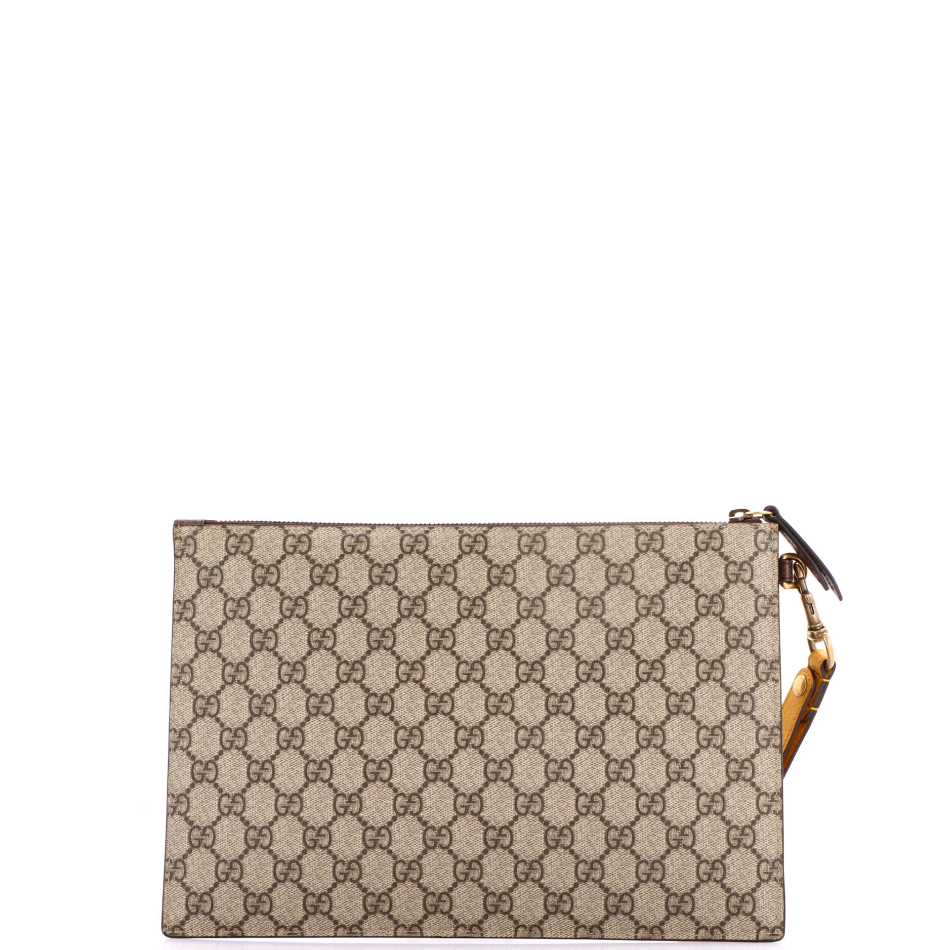 Neo Vintage Wristlet Pouch GG Coated Canvas