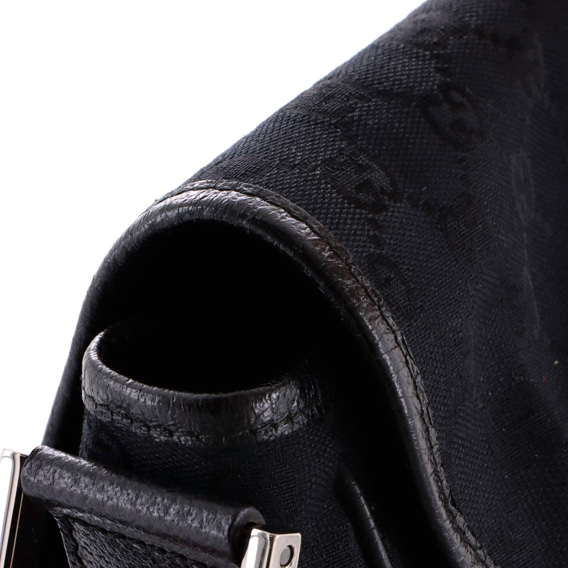 Web Strap Flap Messenger GG Canvas Medium