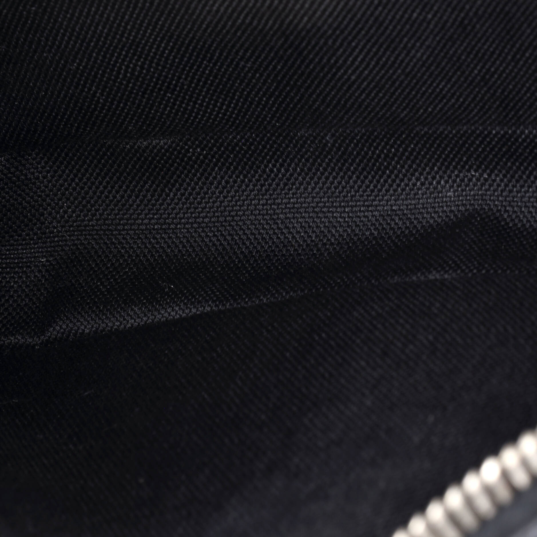 Web Zip Belt Bag GG Coated Canvas Small