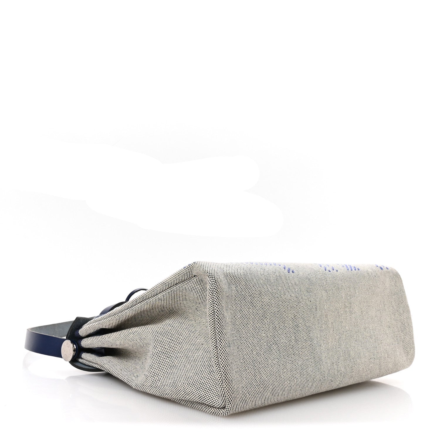 Vache Hunter Toile H Brides de Gala Herbag Zip Retourne 31 PM Bleu De France Ecru Saphir
