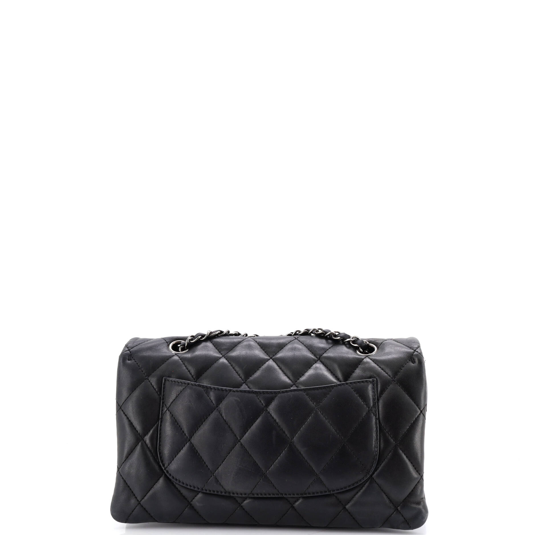 3 Flap Bag Quilted Lambskin Jumbo