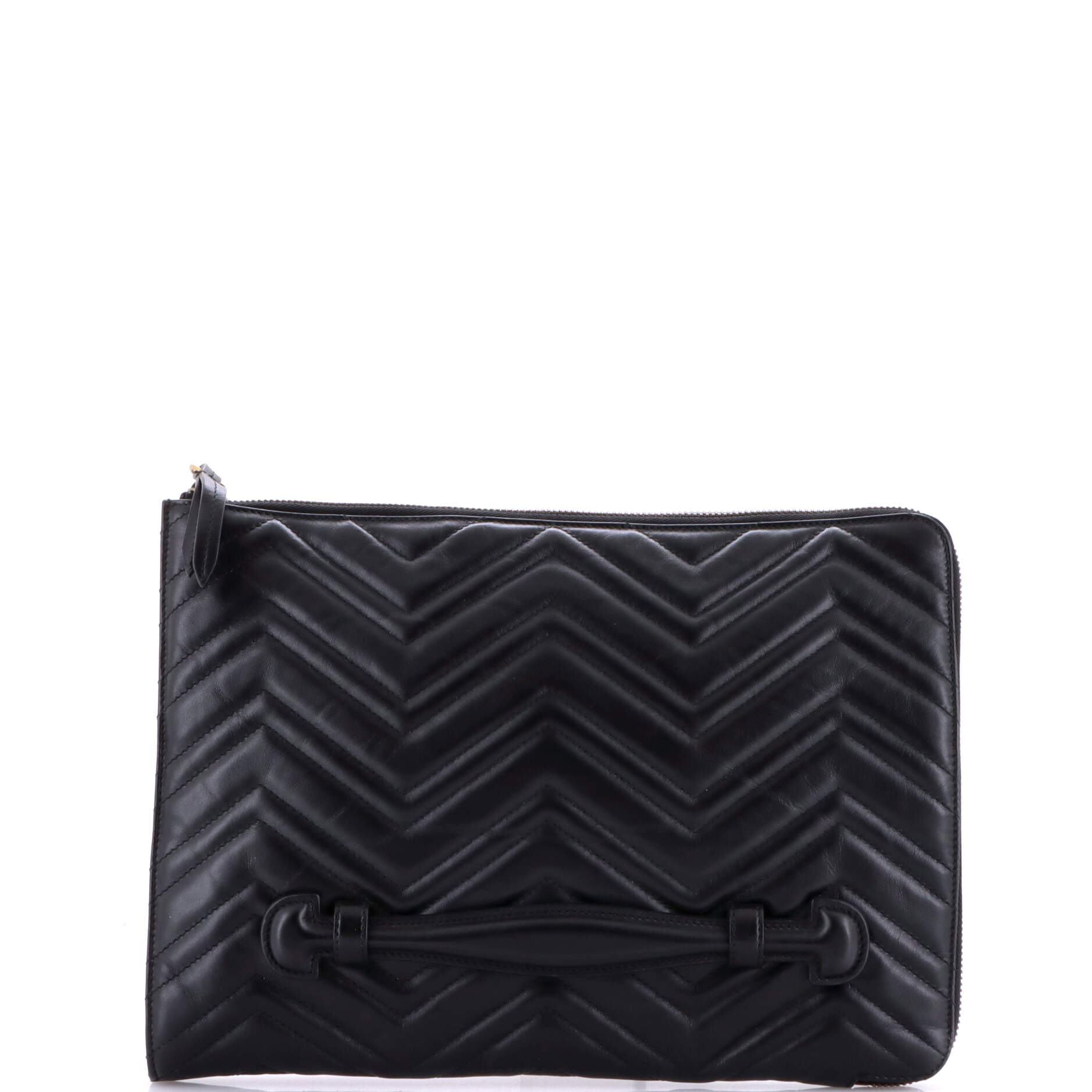 GG Marmont Portfolio Clutch Matelasse Leather