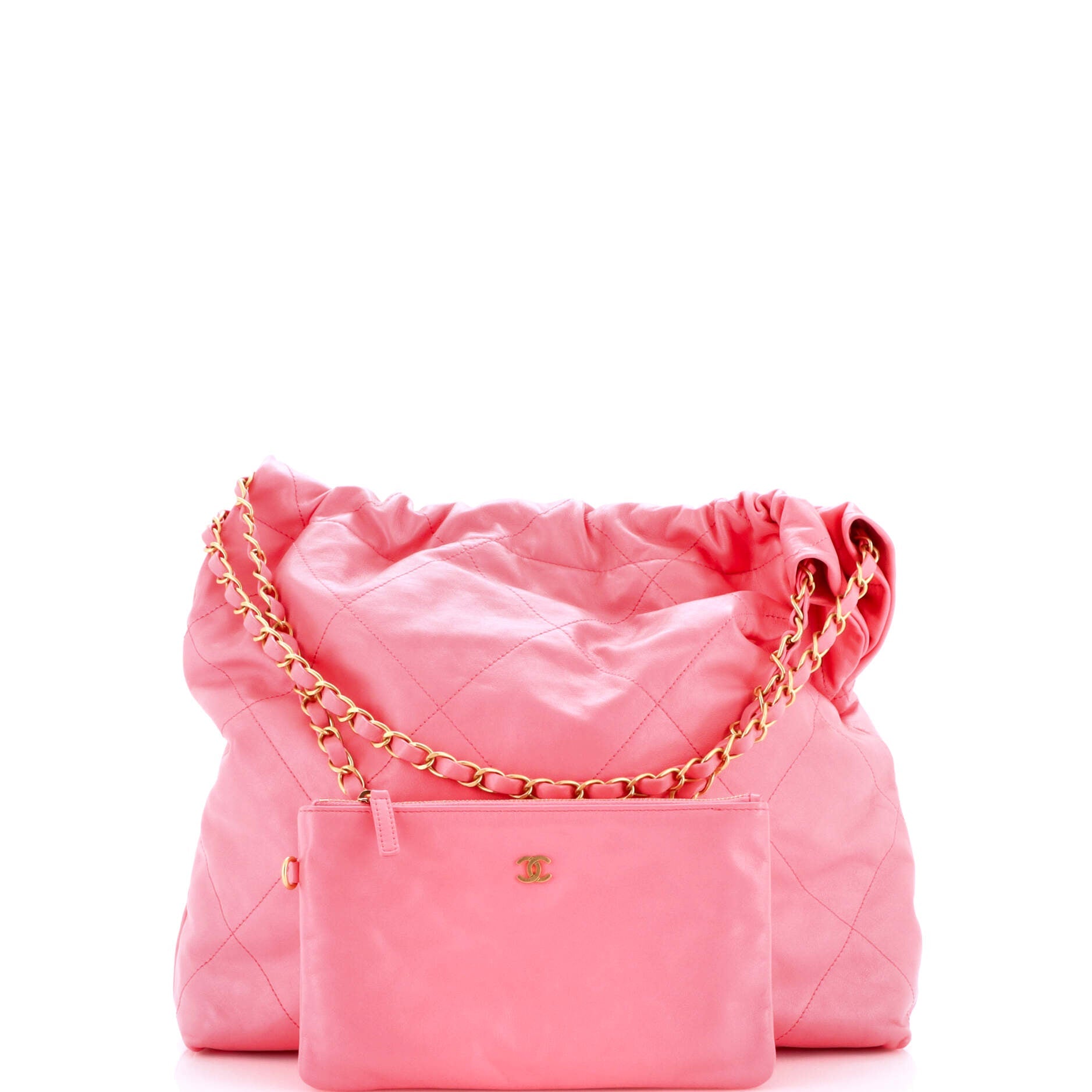 22 Chain Hobo Quilted Calfskin Medium