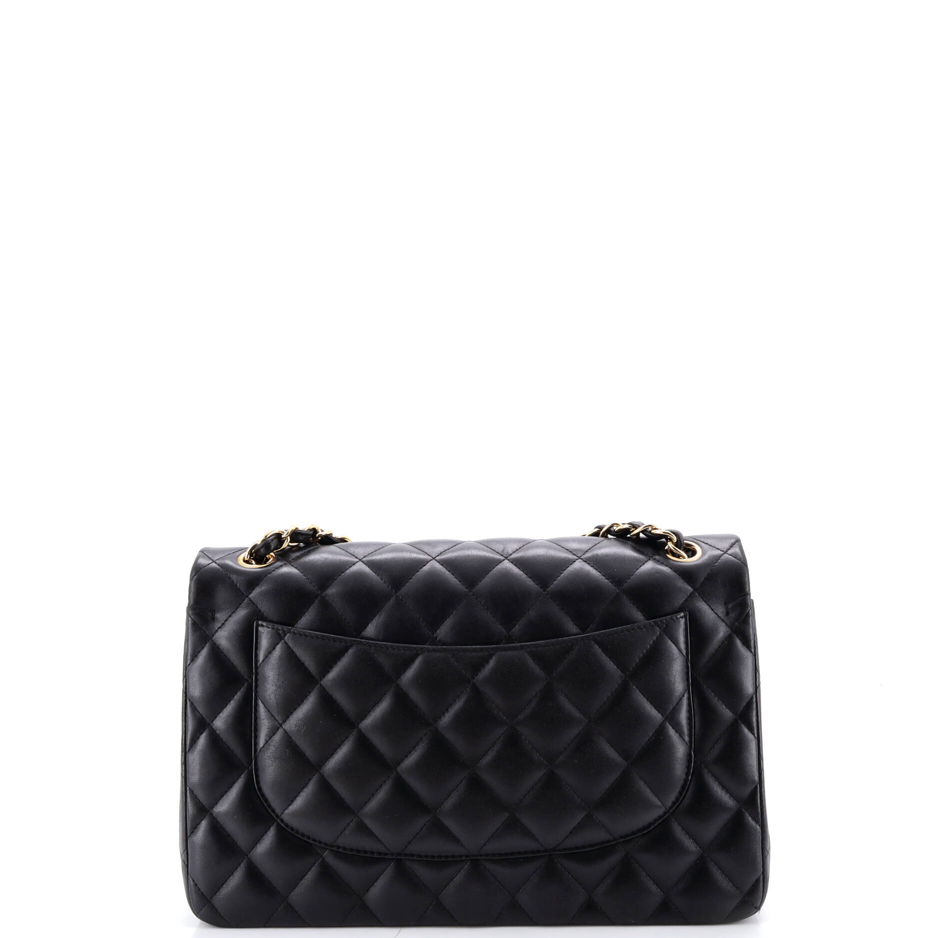 Classic Double Flap Bag Quilted Lambskin Jumbo