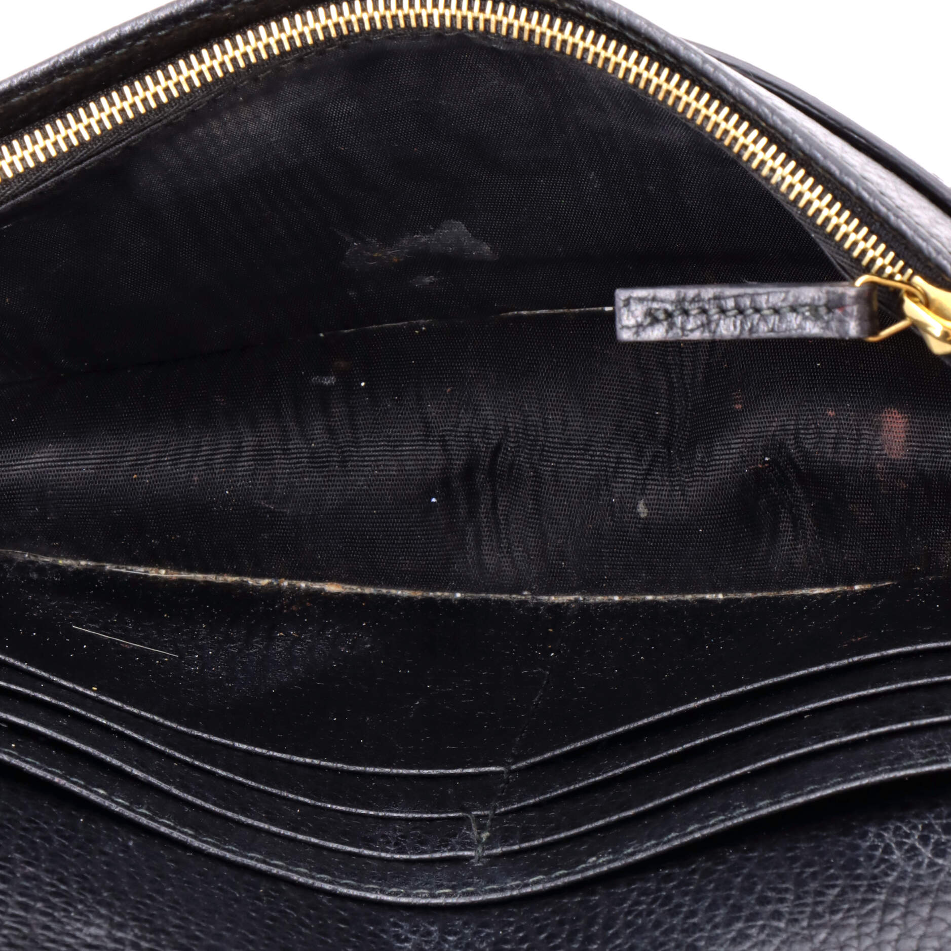 Petite GG Marmont Chain Wallet Leather Mini