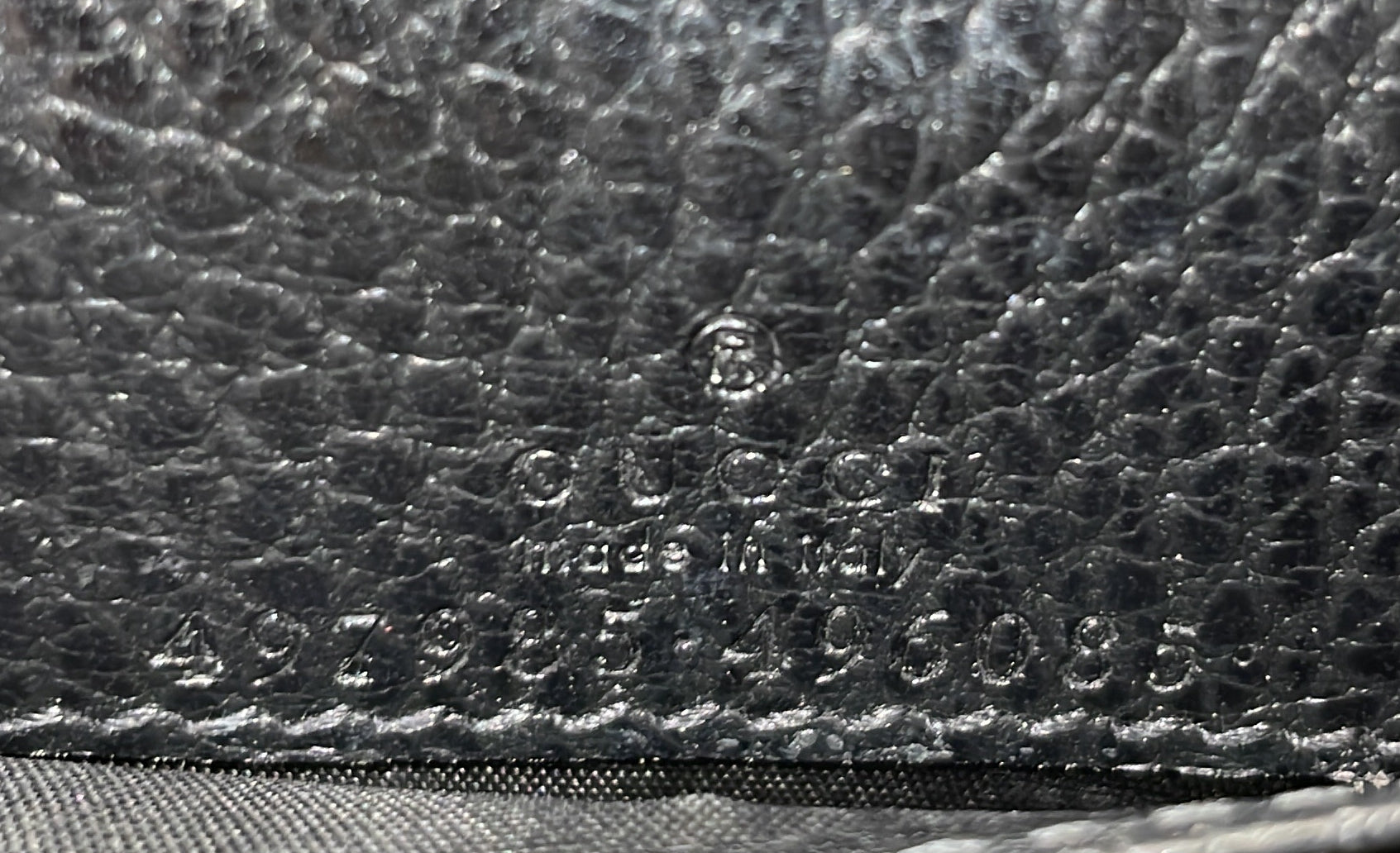 Petite GG Marmont Chain Wallet Leather Mini