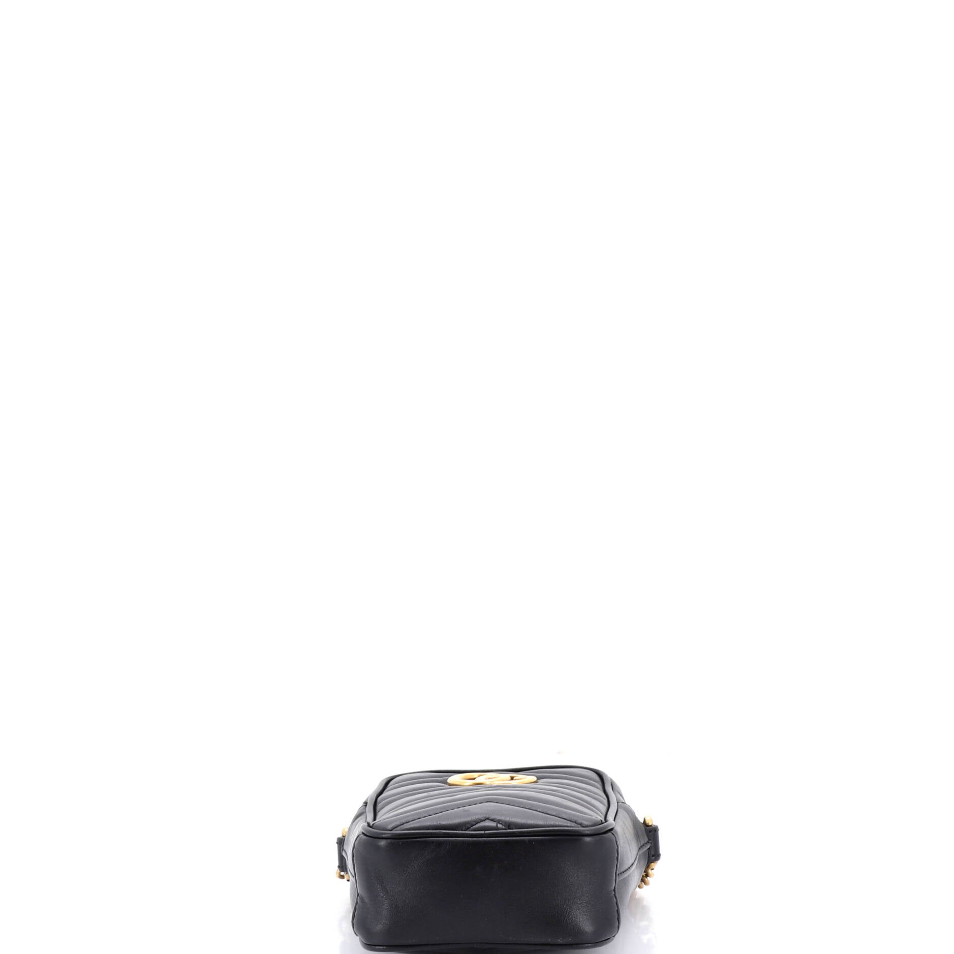 GG Marmont Vertical Phone Crossbody Bag Matelasse Leather Mini