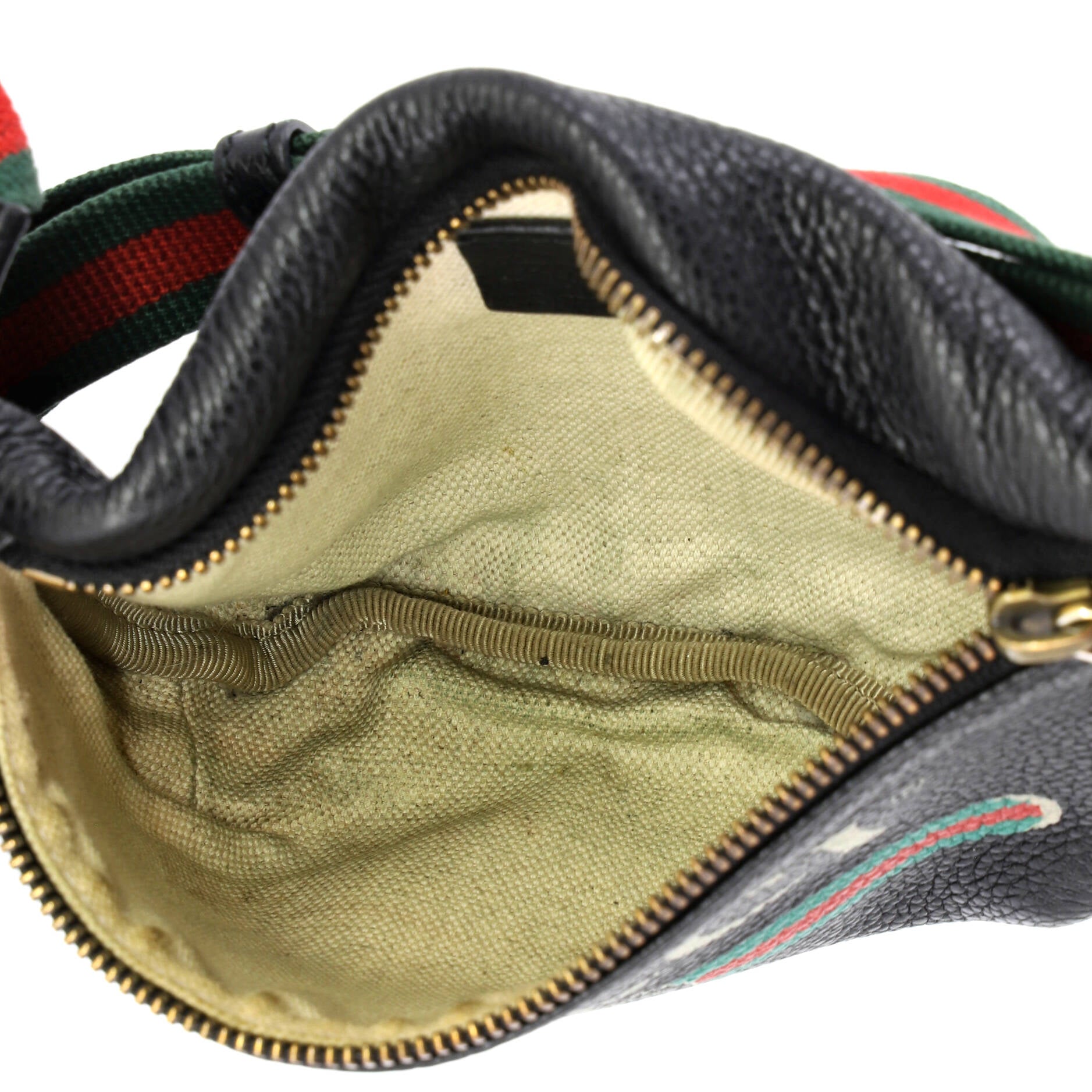 Logo Belt Bag Printed Leather Small