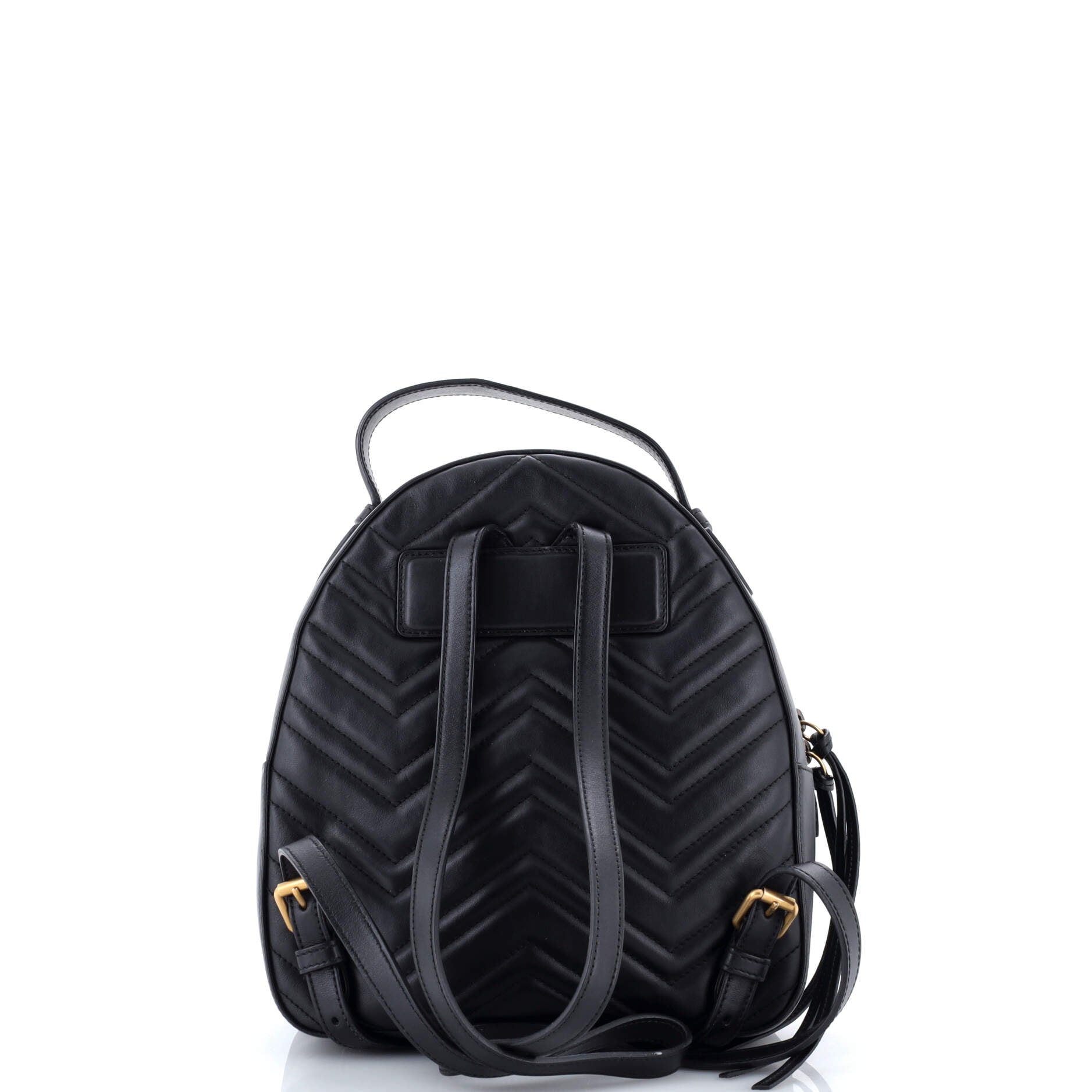 GG Marmont Backpack Embellished Matelasse Leather Small