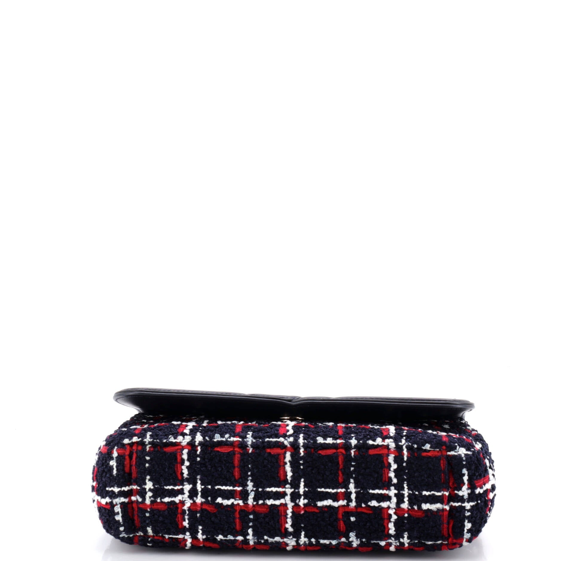 Filigree Flap Bag Quilted Tweed Small