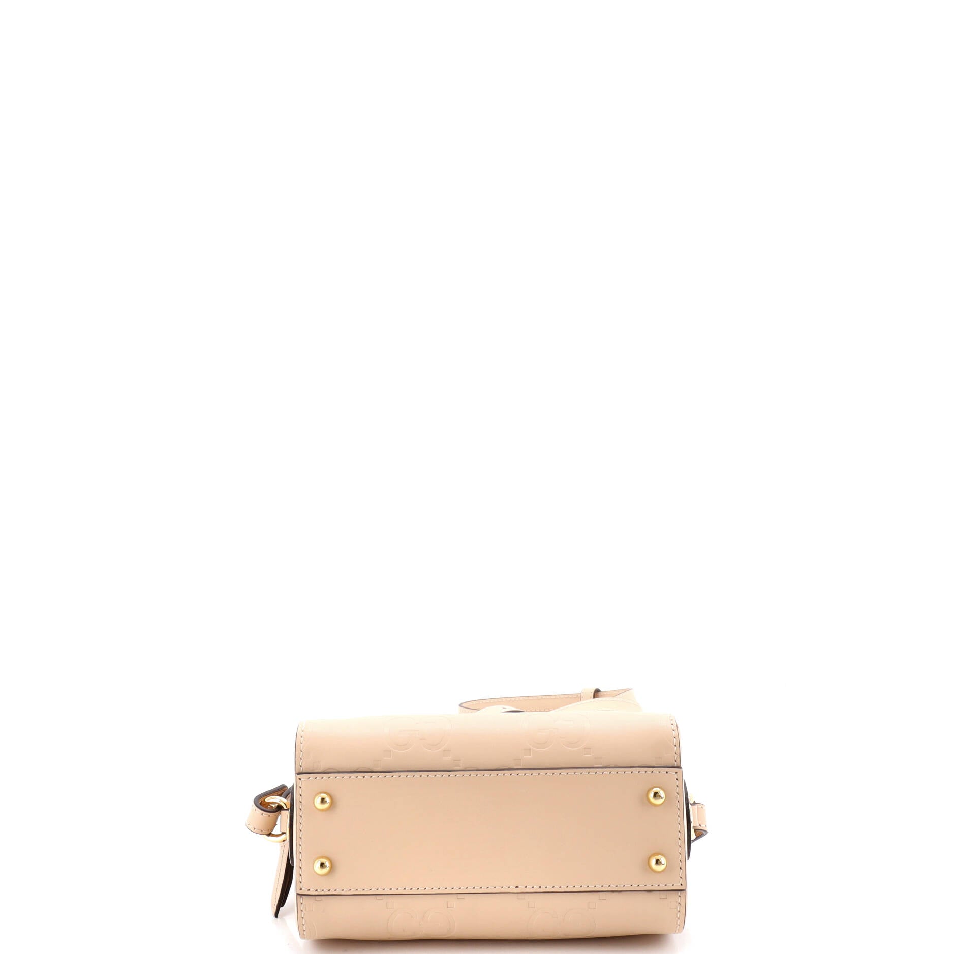 Convertible Top Handle Bag Jumbo GG Embossed Leather Mini
