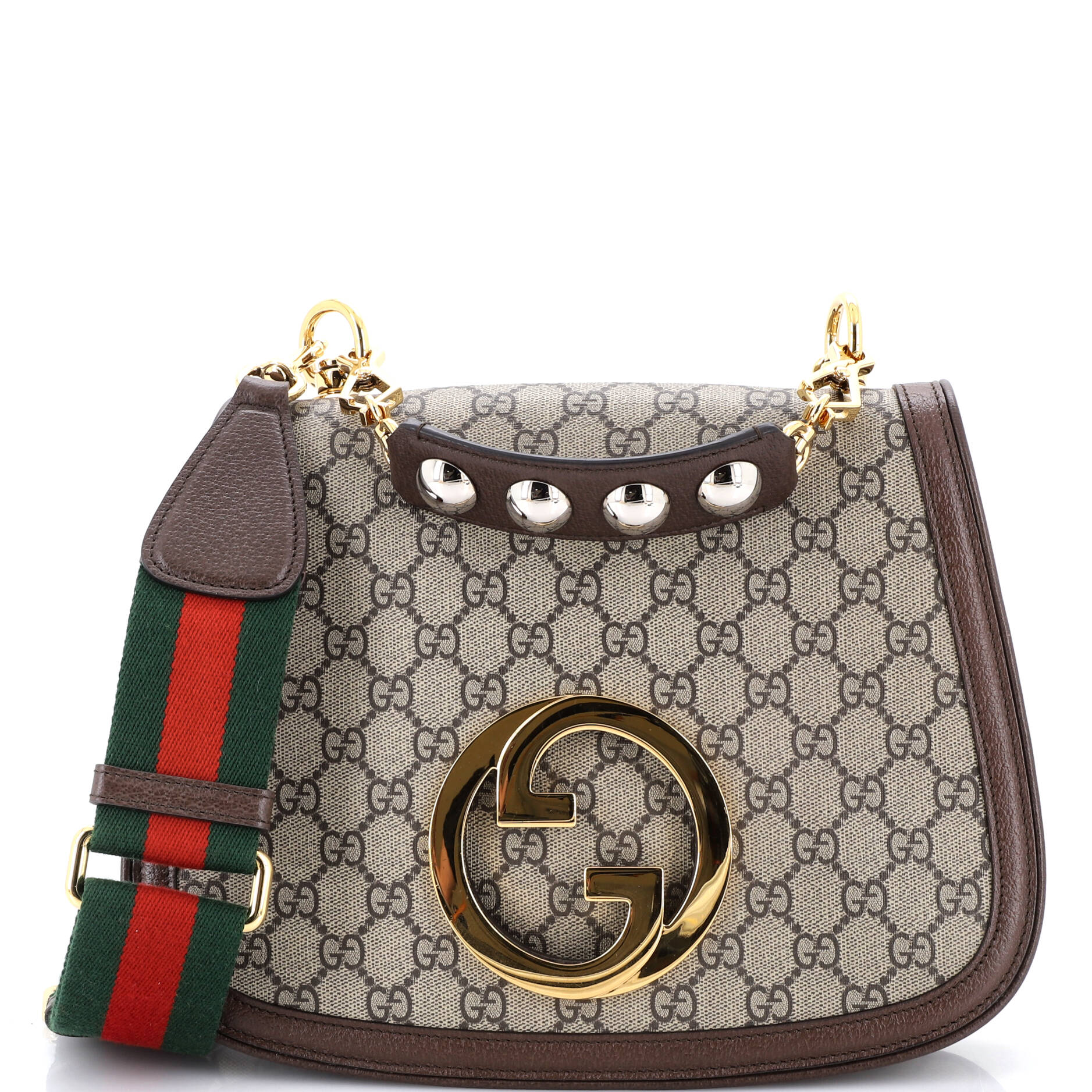 Blondie NM Top Handle Bag GG Coated Canvas Medium