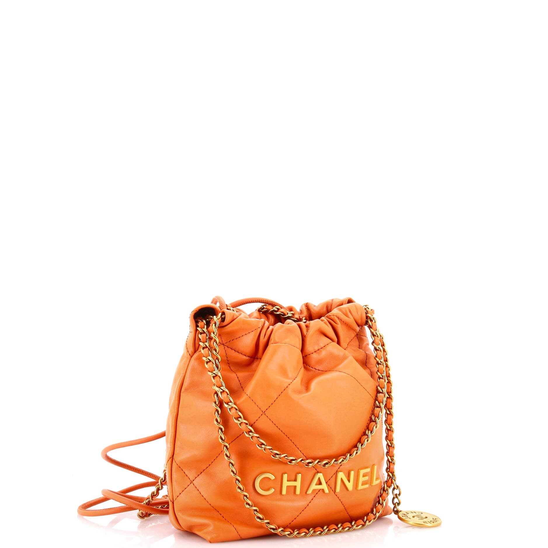 22 Chain Hobo Quilted Calfskin Mini