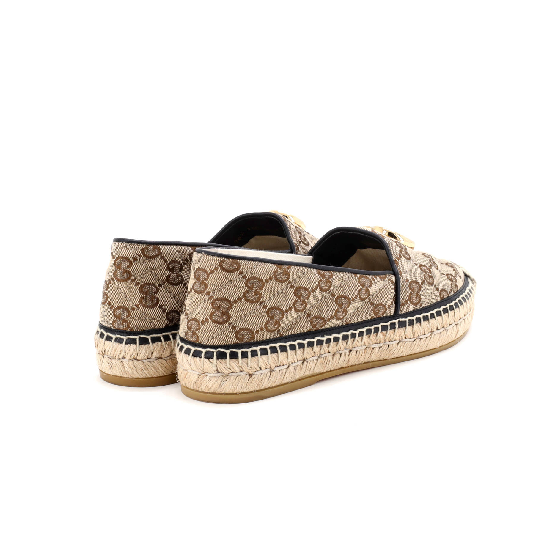 Women's GG Marmont Espadrilles Diagonal Quilted GG Canvas