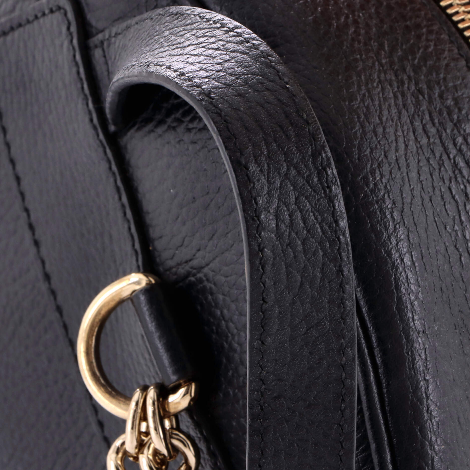 Soho Chain Backpack Leather