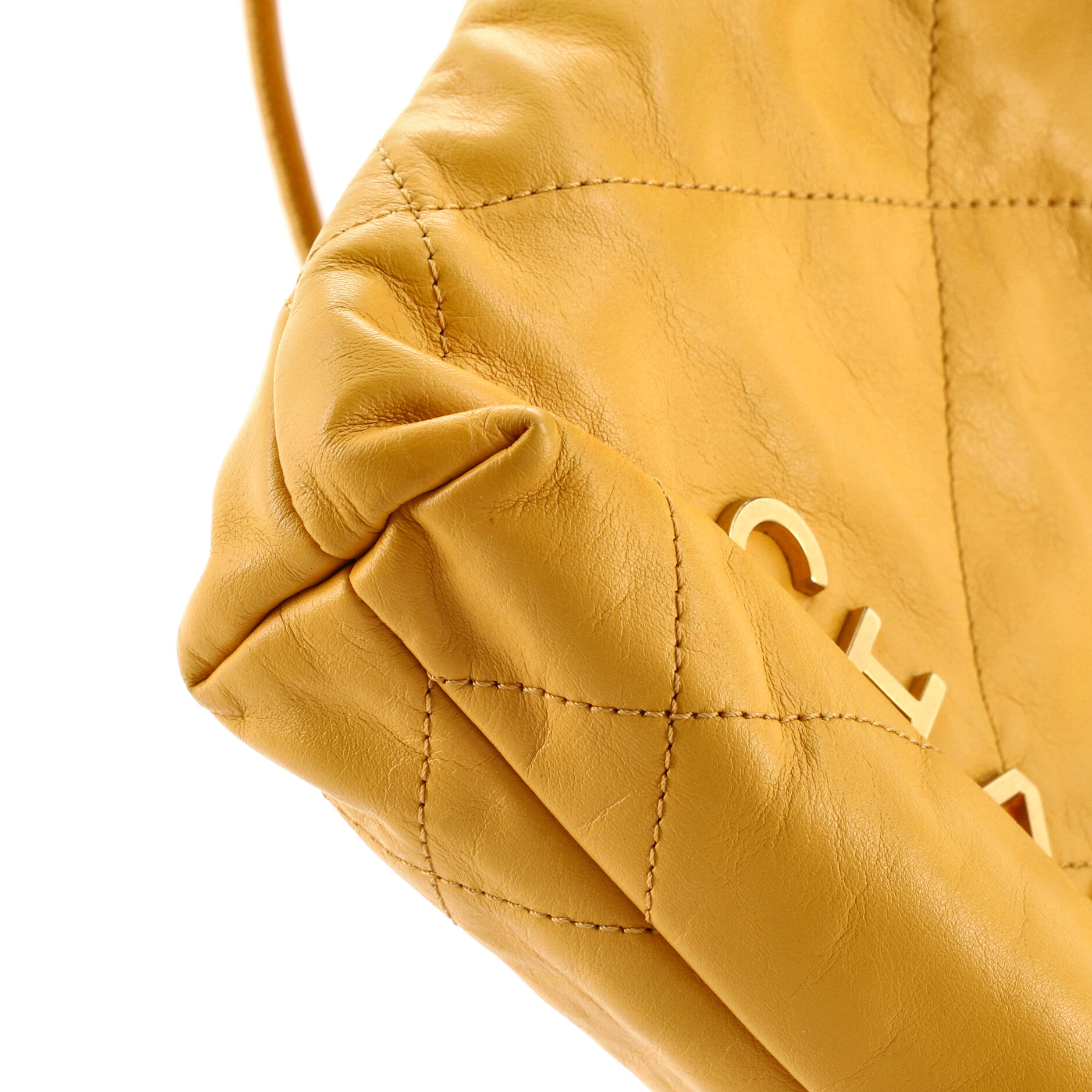 22 Chain Hobo Quilted Calfskin Mini