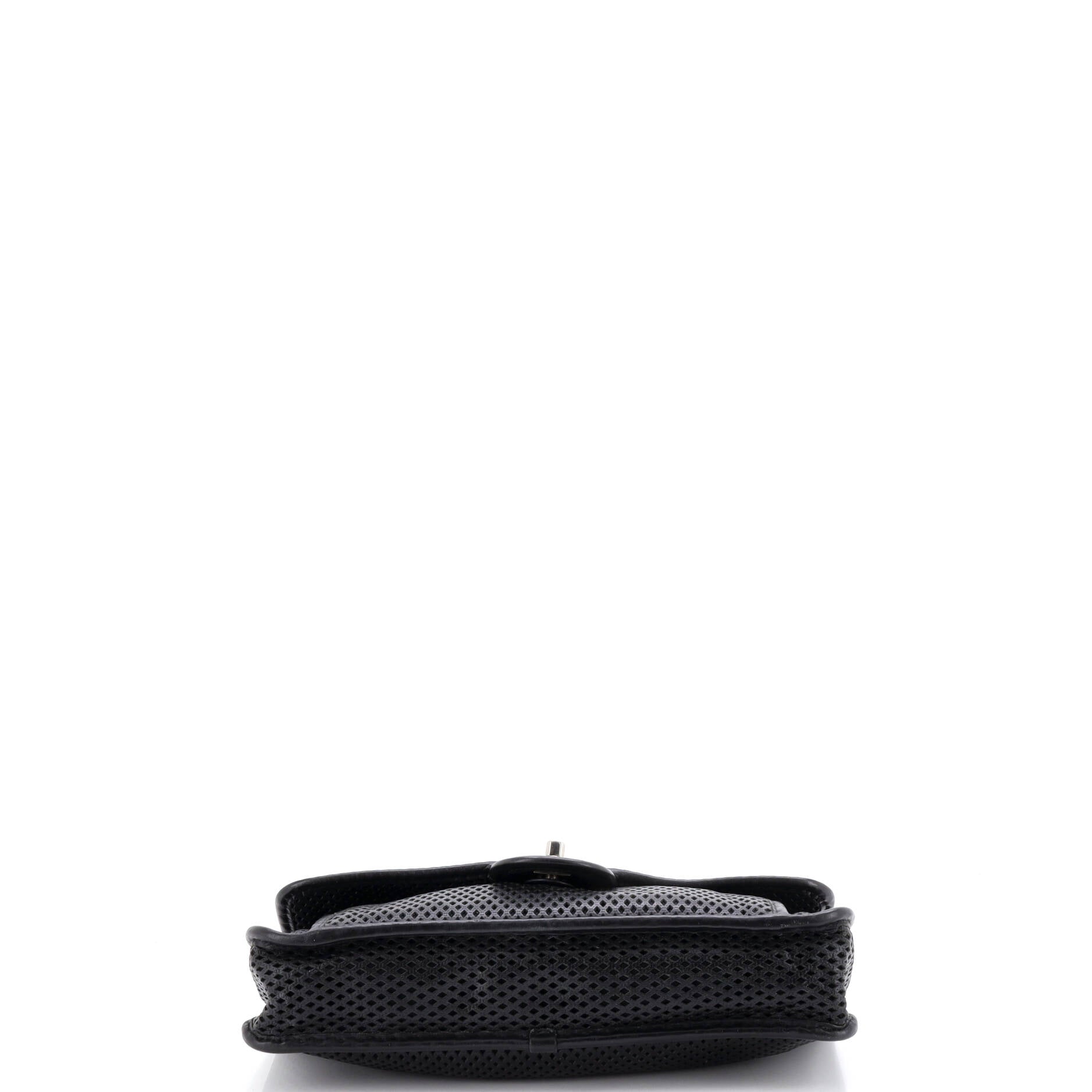 Up In The Air Flap Bag Perforated Leather Medium
