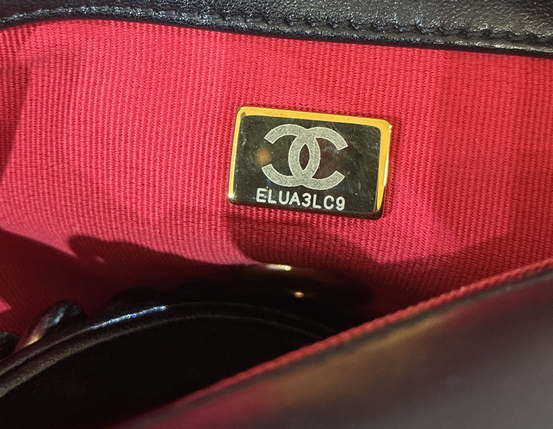 19 Flap Bag Quilted Leather Medium