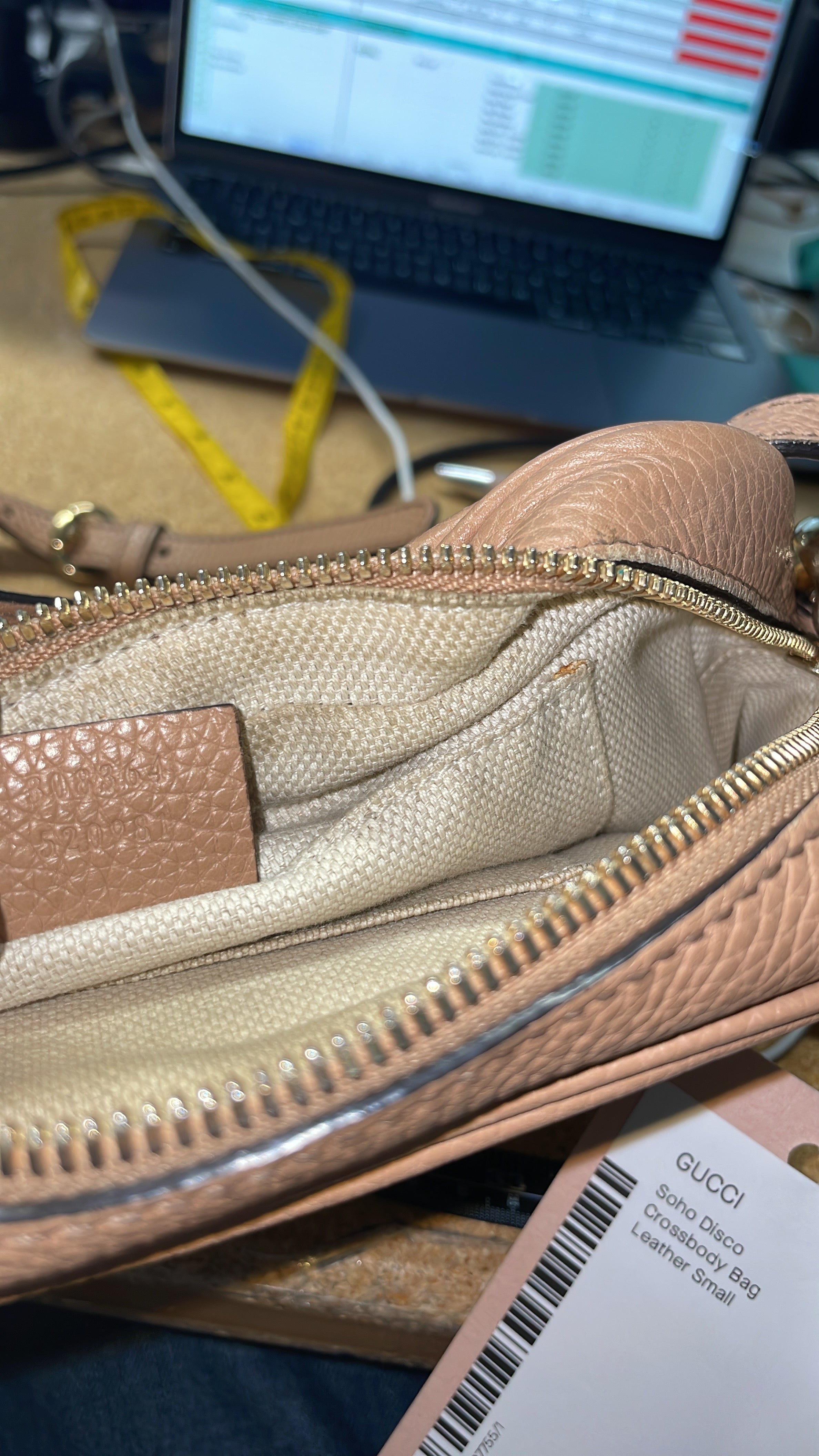 Soho Disco Crossbody Bag Leather Small