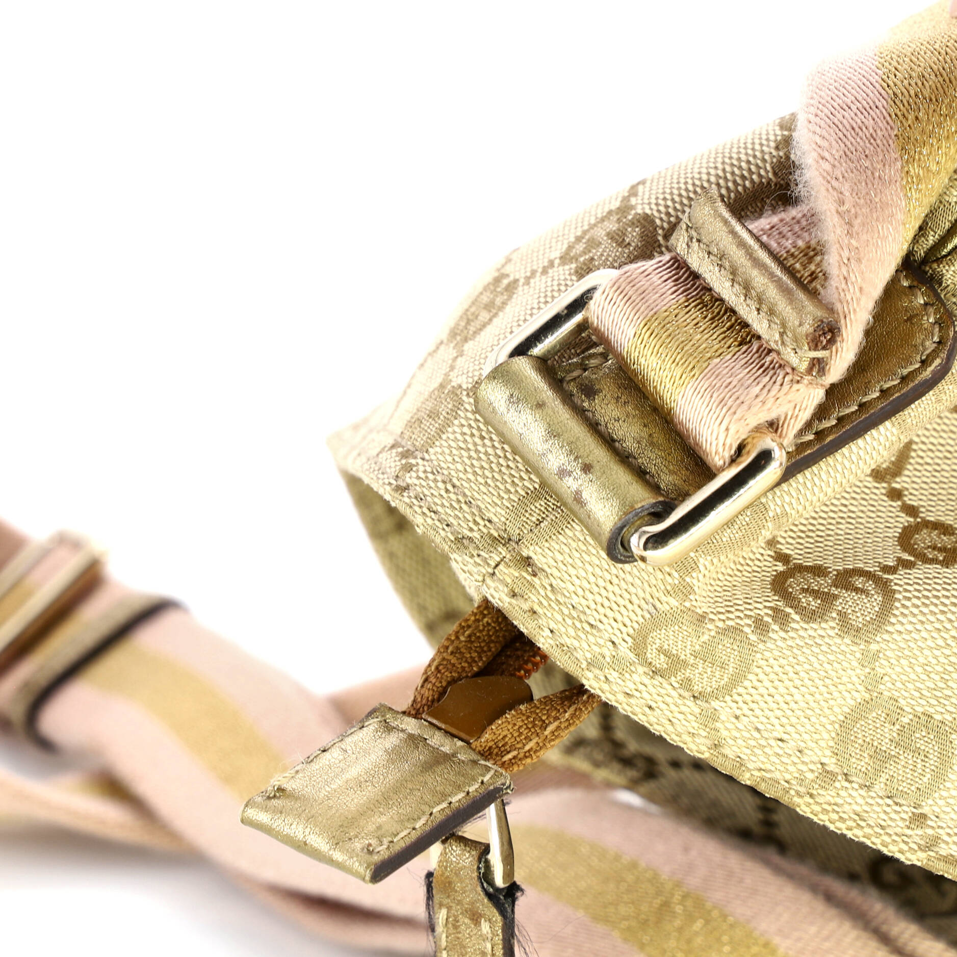 Web Strap Messenger Bag GG Canvas Small