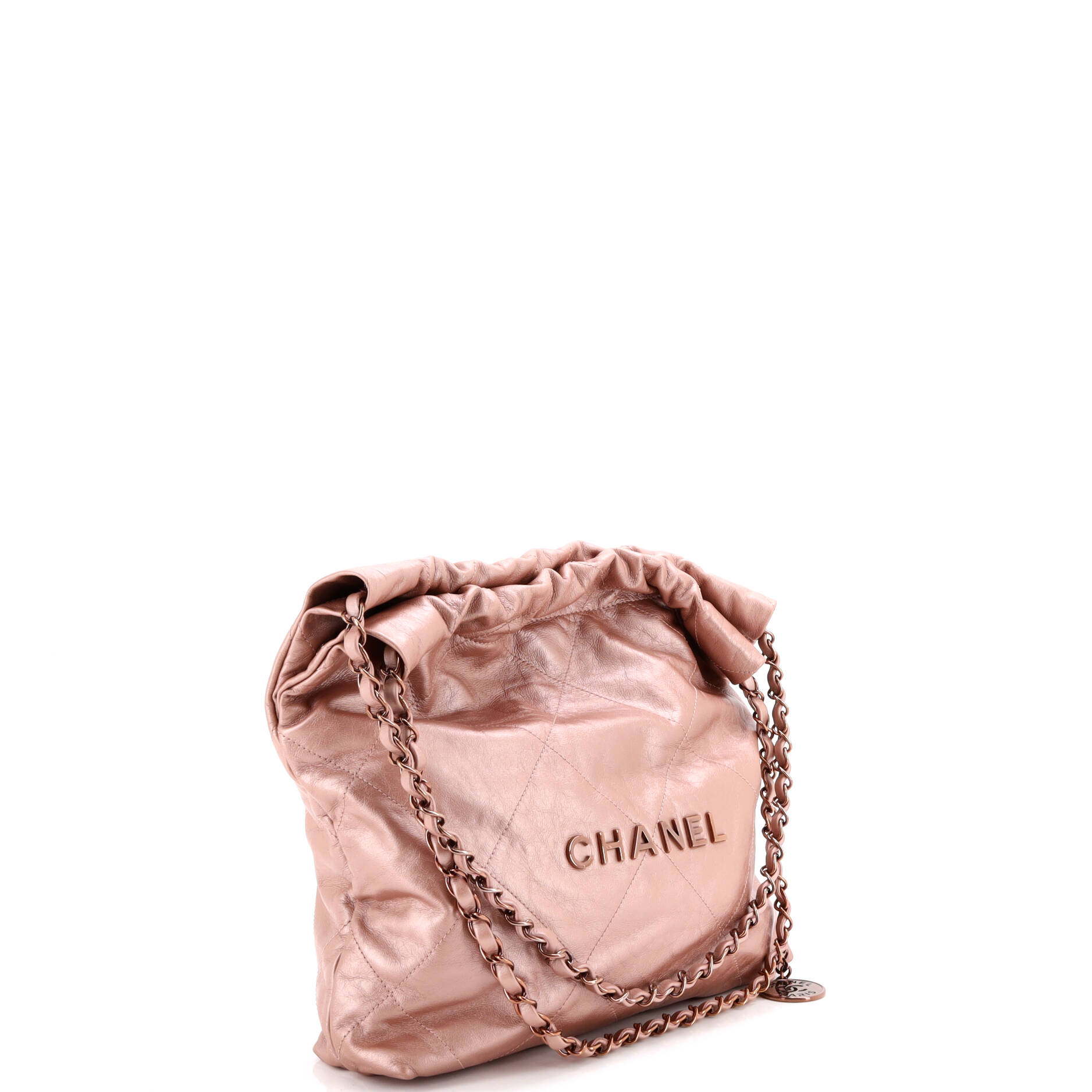 22 Chain Hobo Quilted Calfskin Small