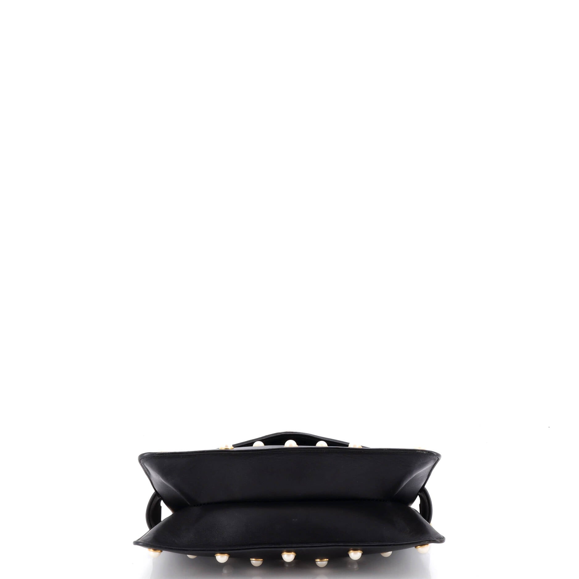 Broadway Pearly Bee Shoulder Bag Embellished Leather Mini
