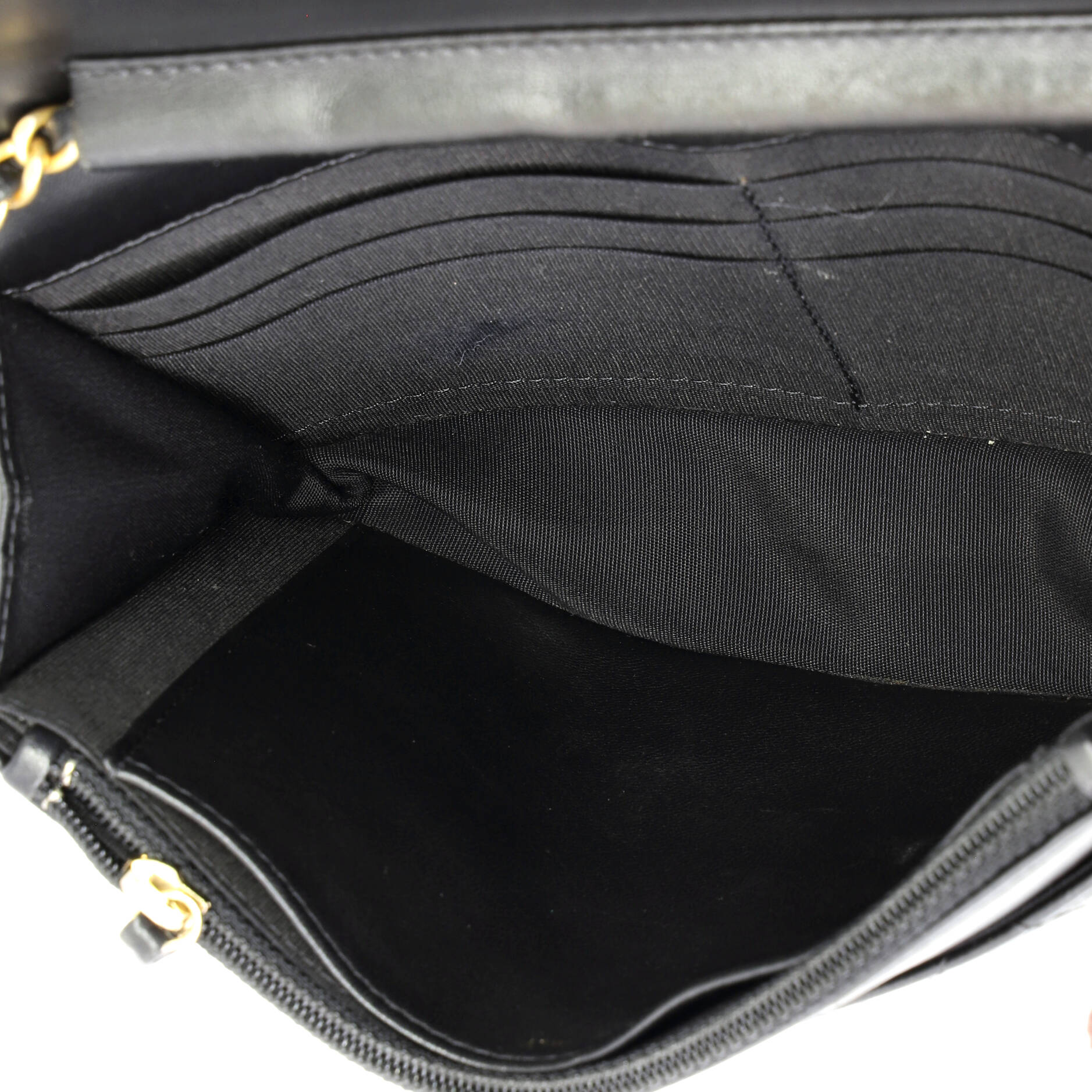 Boy Wallet on Chain Quilted Lambskin
