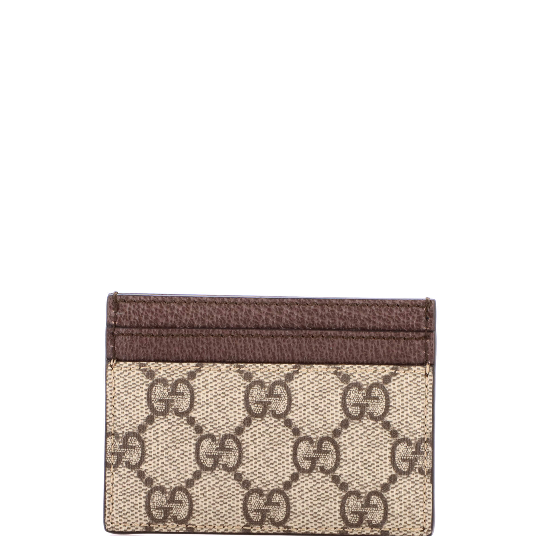Ophidia Card Holder GG Coated Canvas